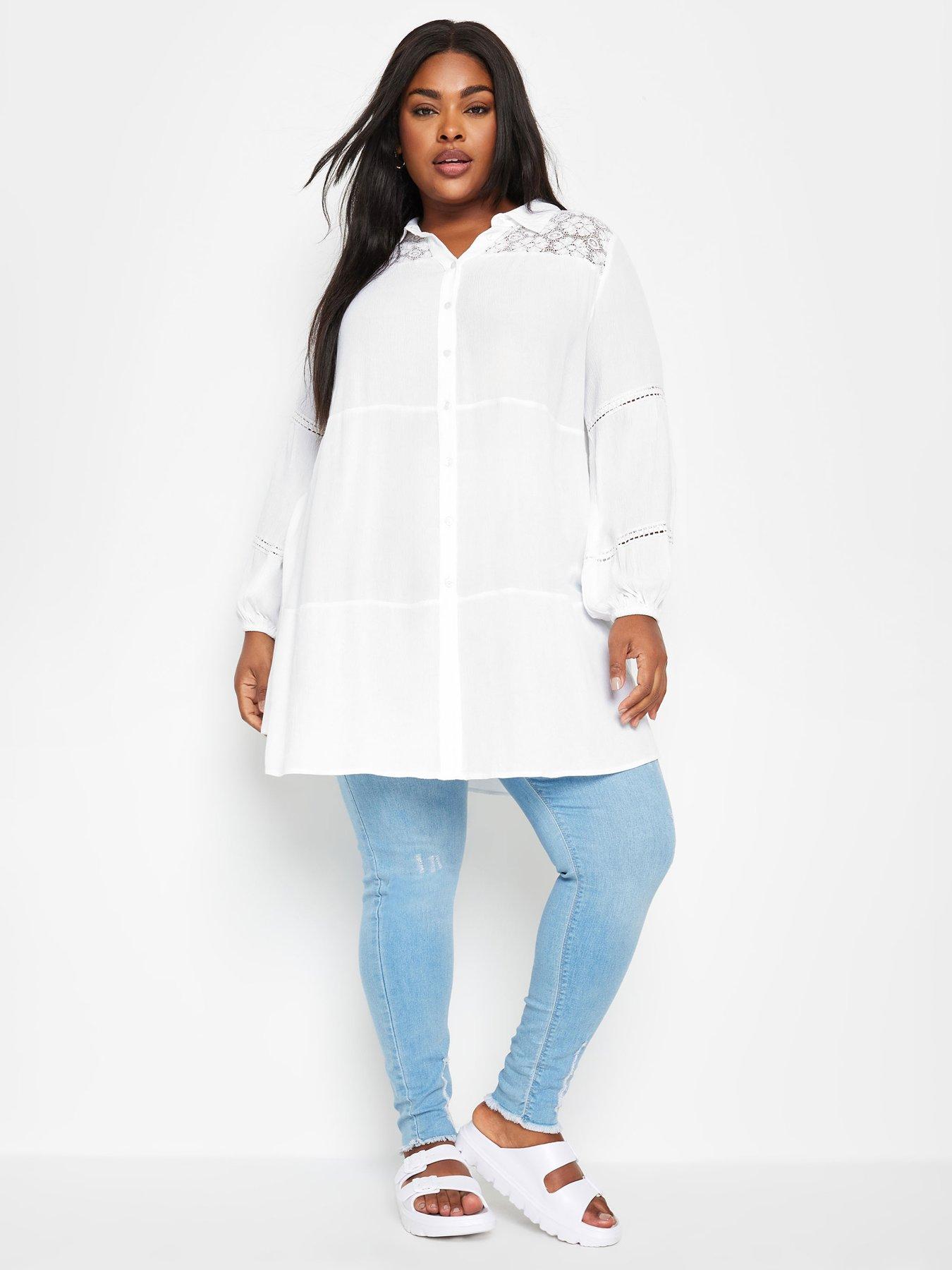 yours-curve-boho-ls-tiered-shirt-whiteback