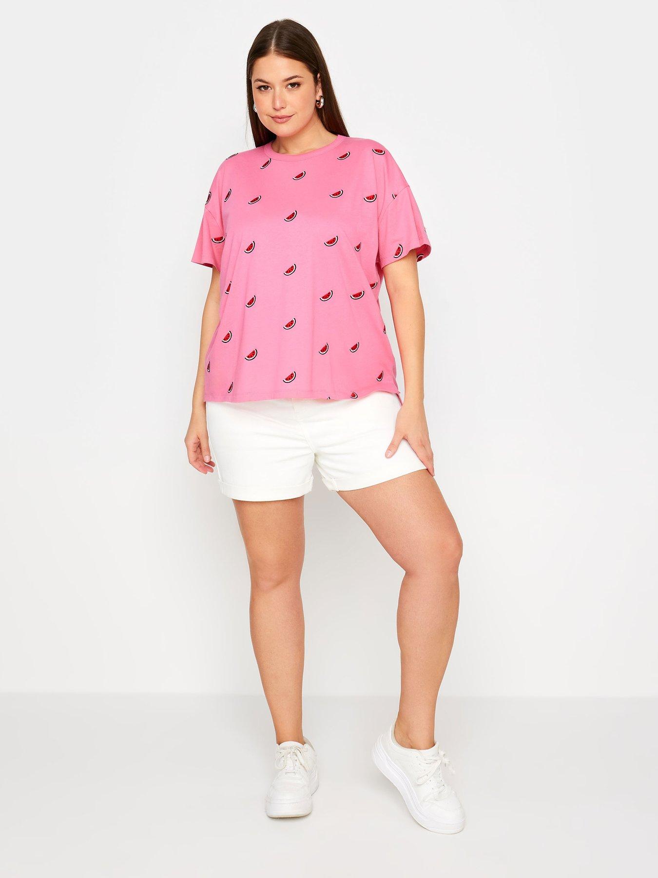 yours-curve-all-over-embroidered-t-shirt-pinkback