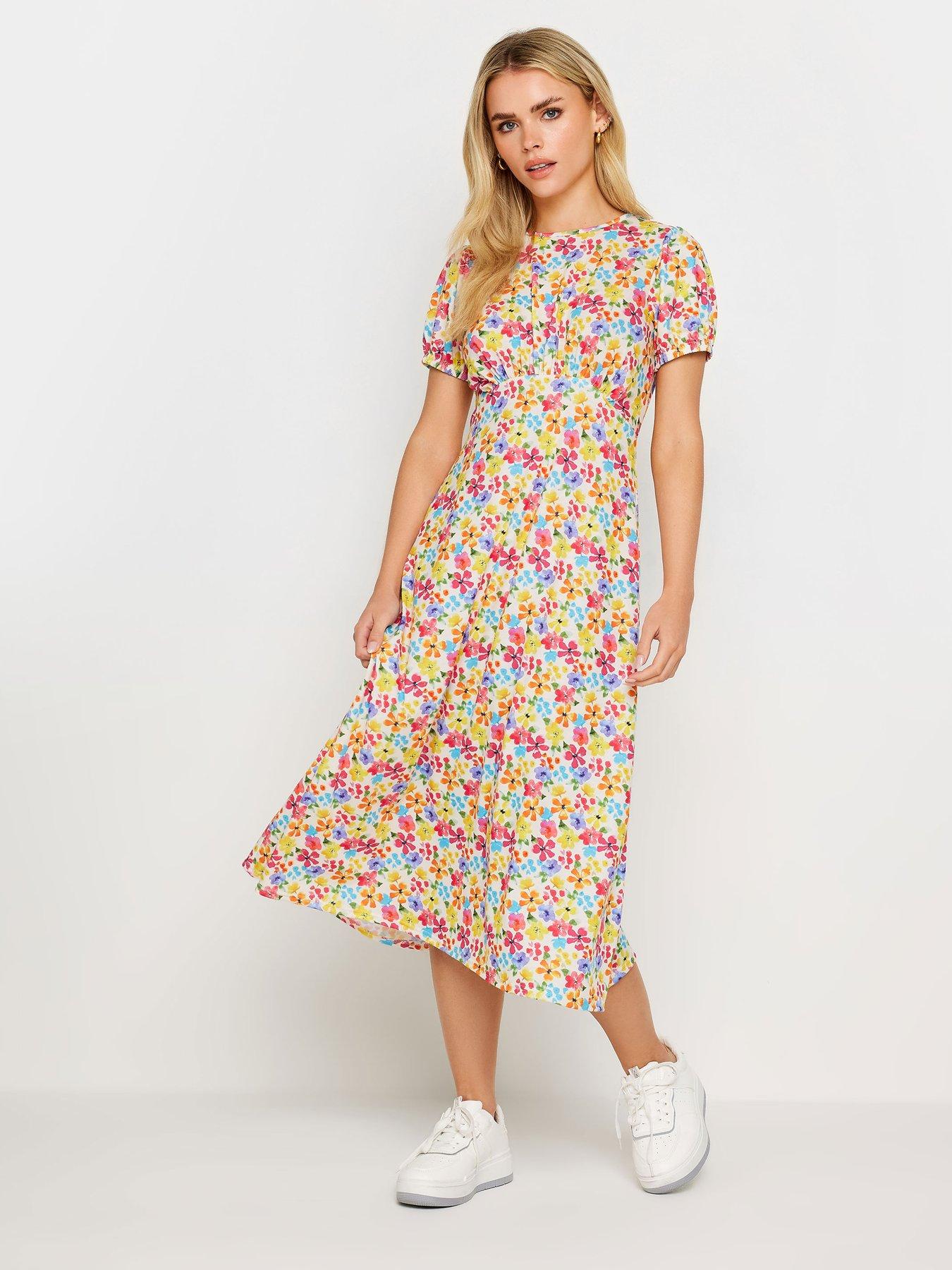 pixiegirl-petite-neu-ditsy-puff-sleeve-midi-dress-naturalback