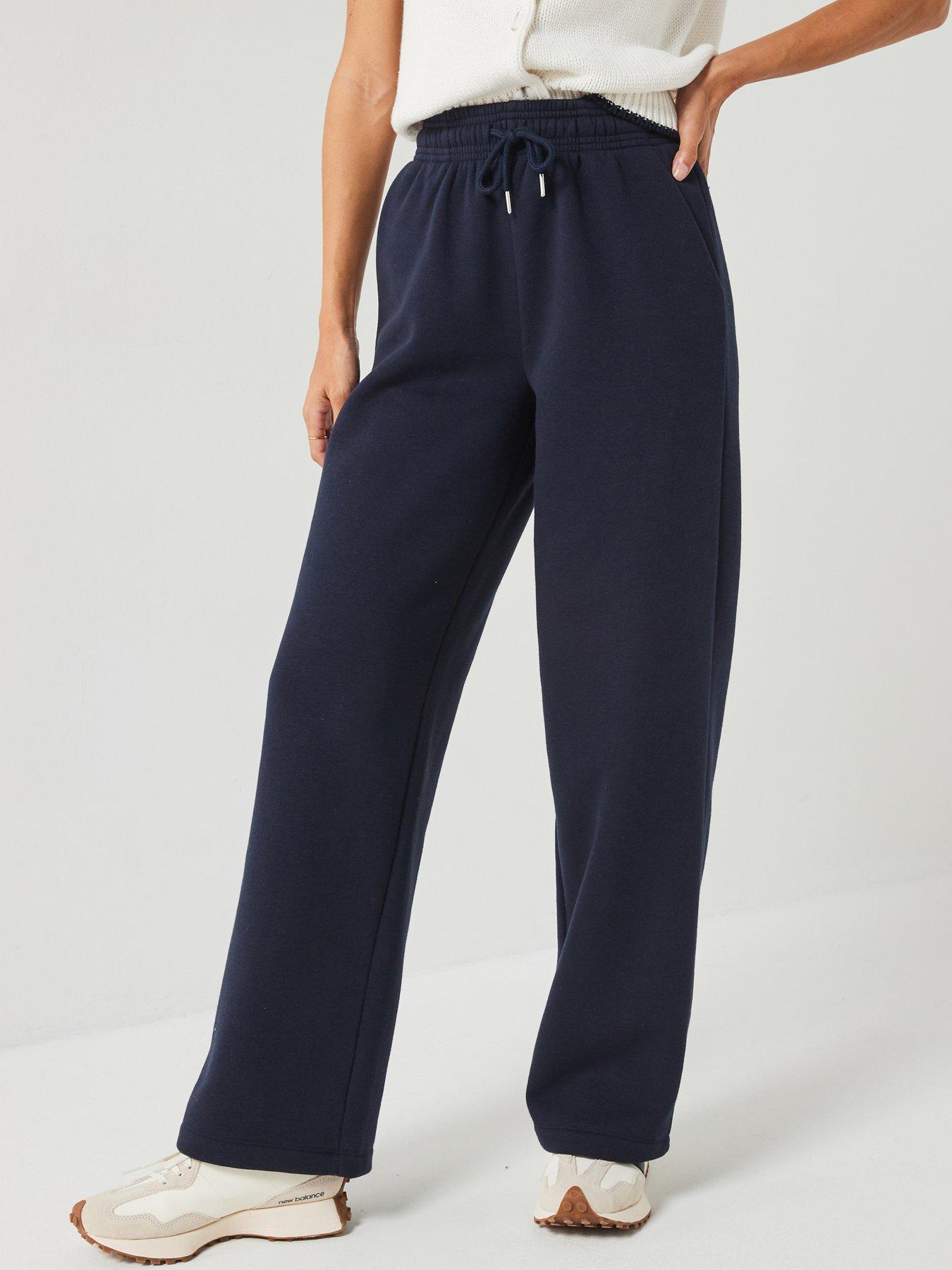 Image 1 of 6 of Everyday Wide Leg Jogger - Blue