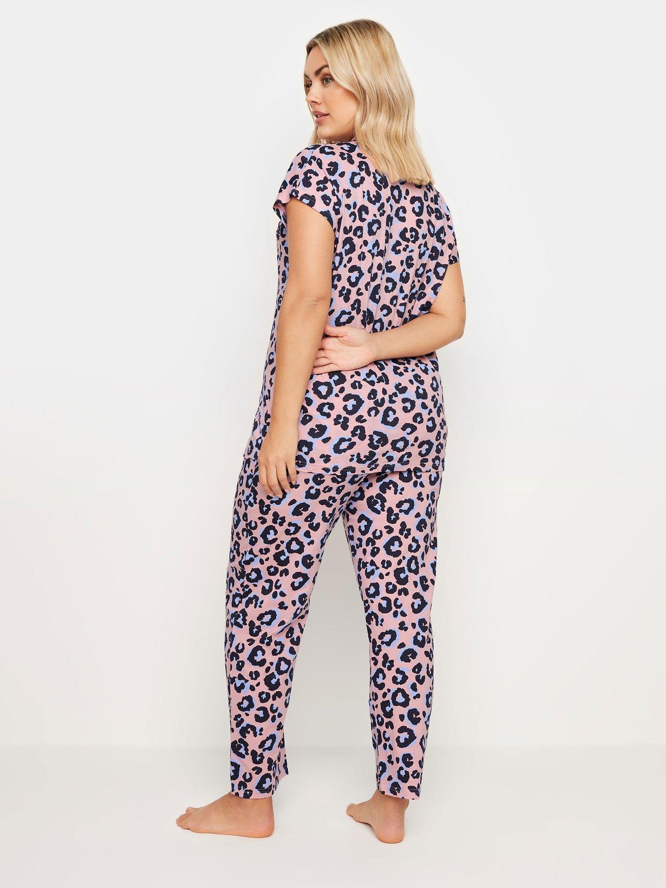 yours-curve-bright-animal-button-through-pj-setstillFront