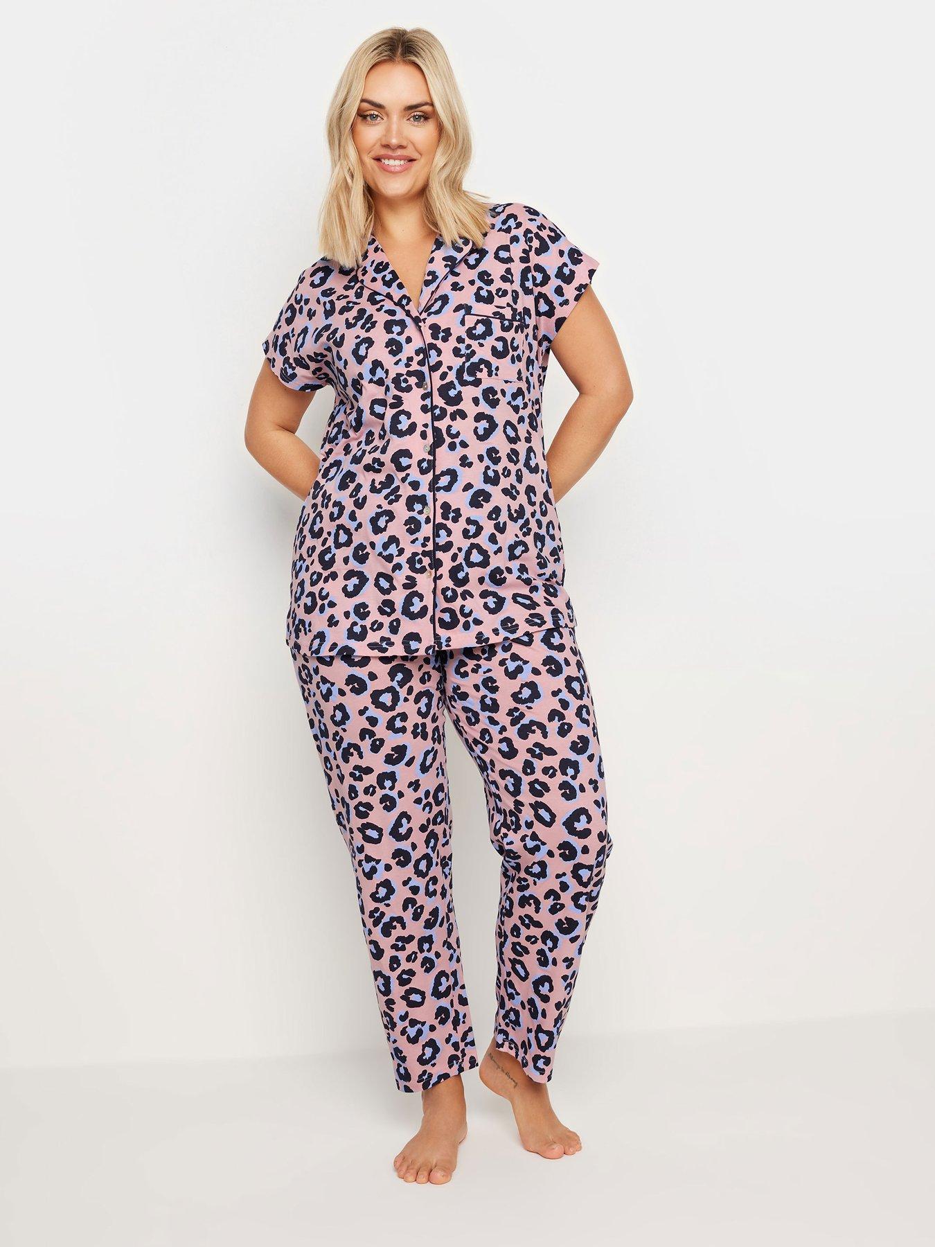 yours-curve-bright-animal-button-through-pj-setback