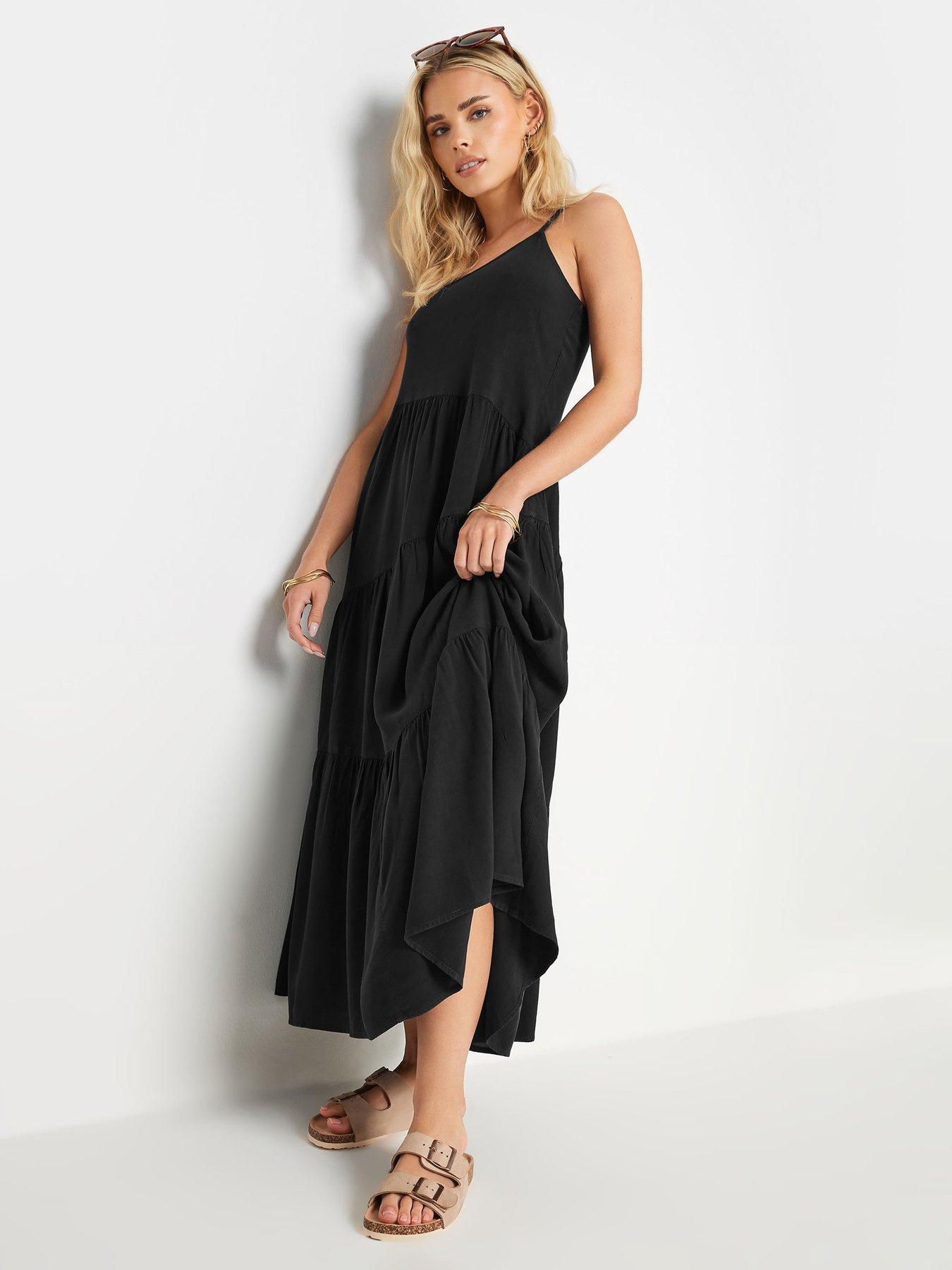 pixiegirl-petite-asymmetric-tiered-maxi-dress-black