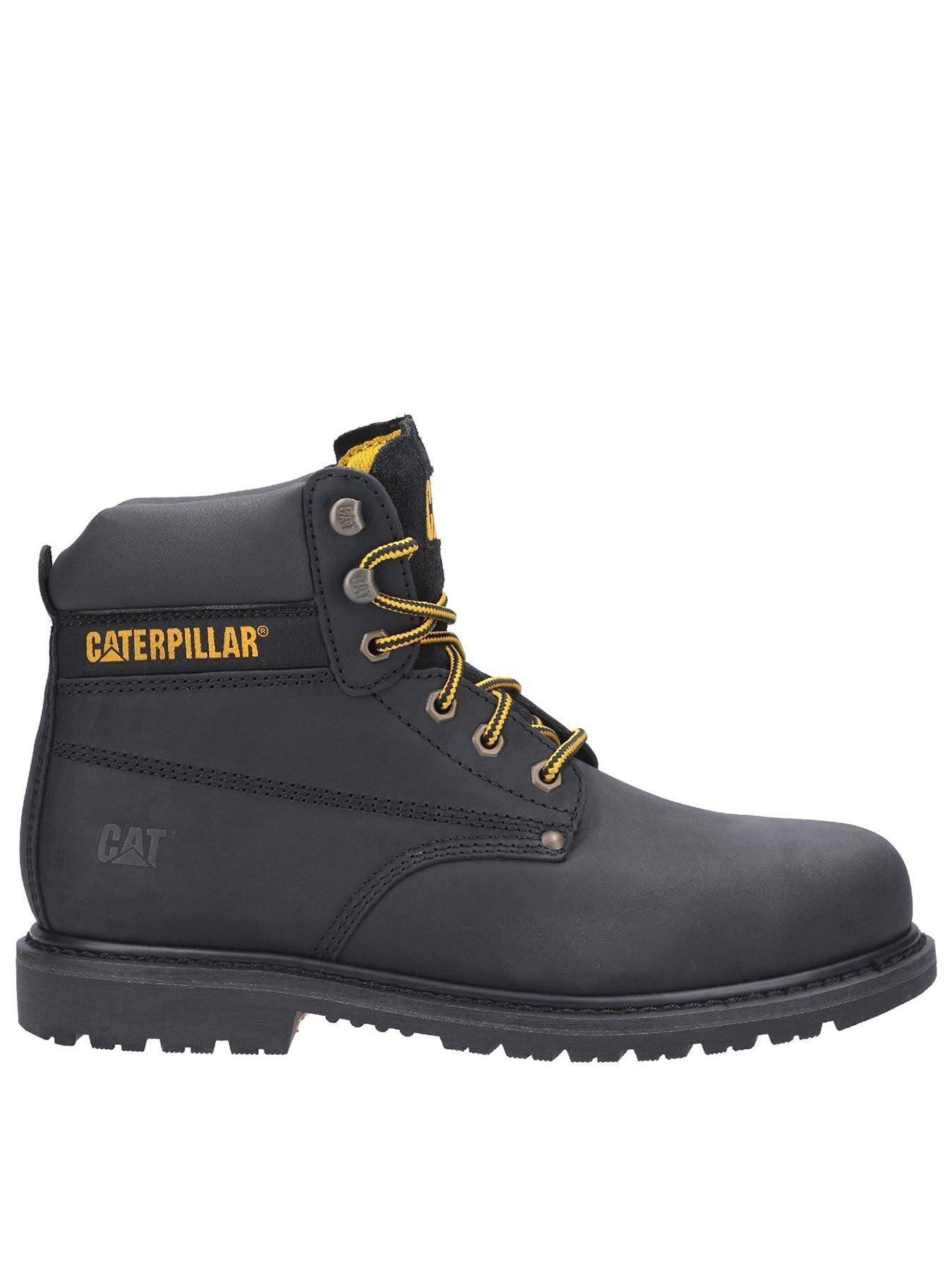 CAT Mens Powerplant Boot - Black