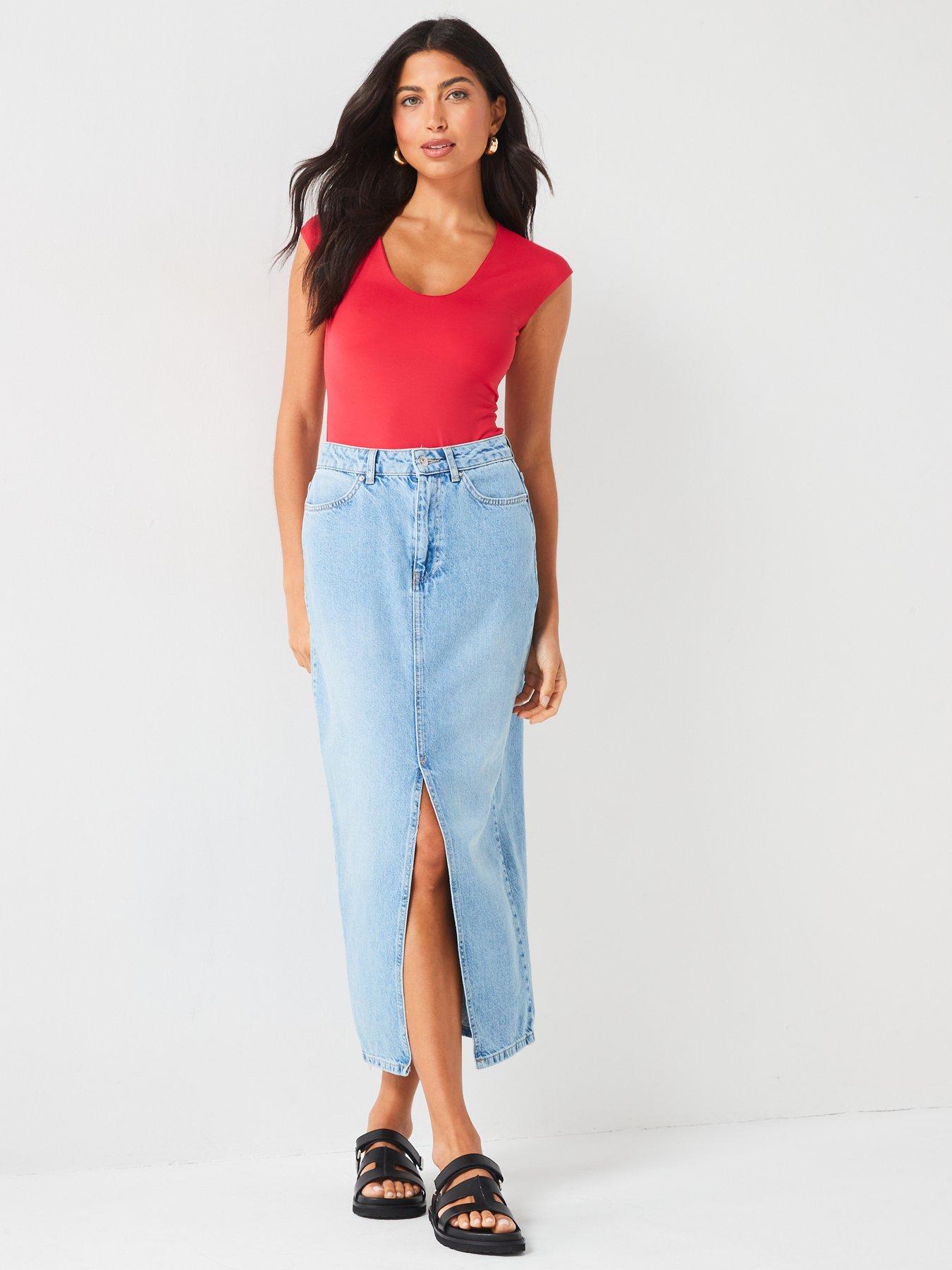 v-by-very-scooped-neck-bodysuit-redback