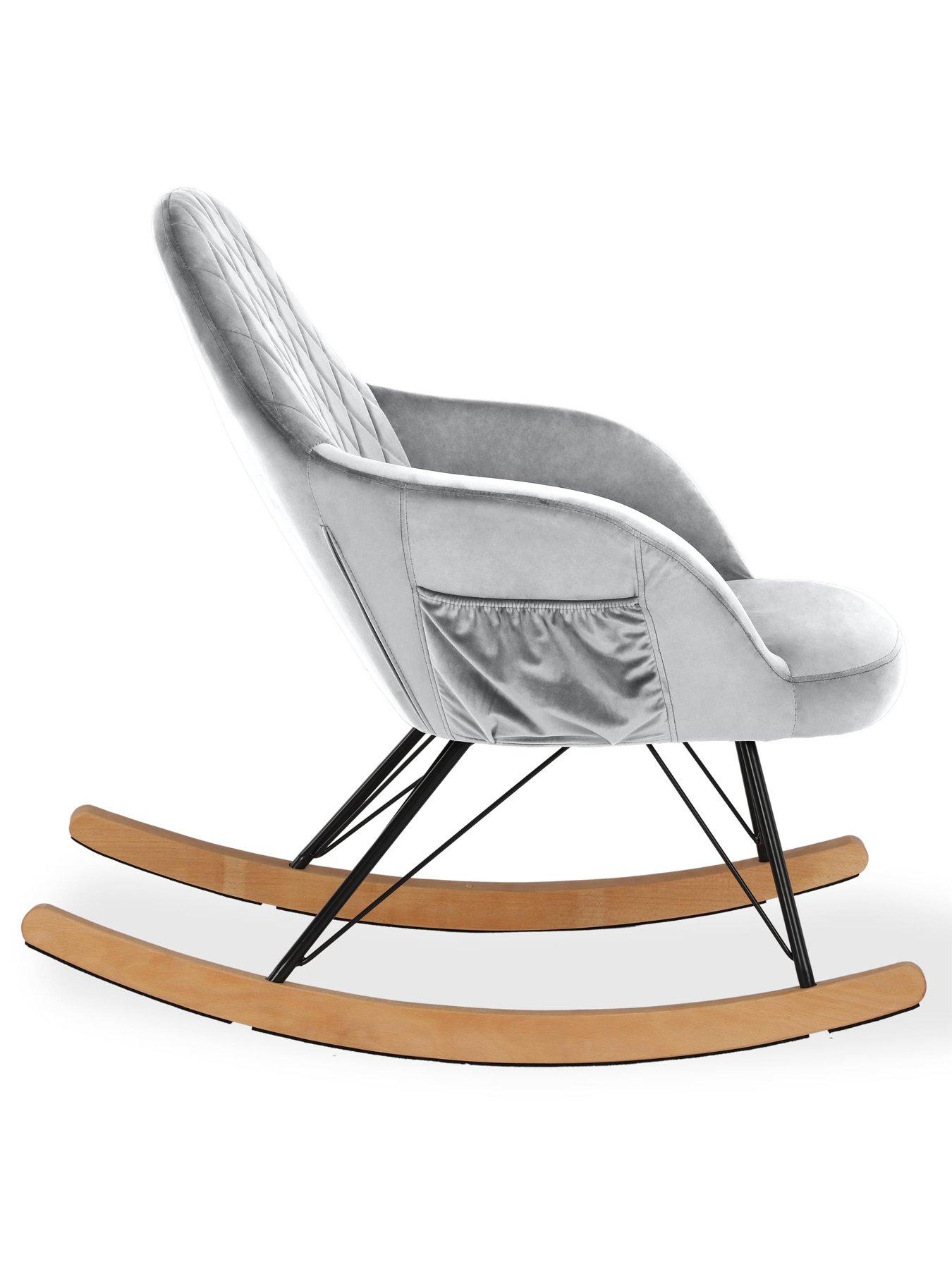 little-seeds-monarch-hillnbspdahlia-nursery-rocking-chair-grey-velvetoutfit