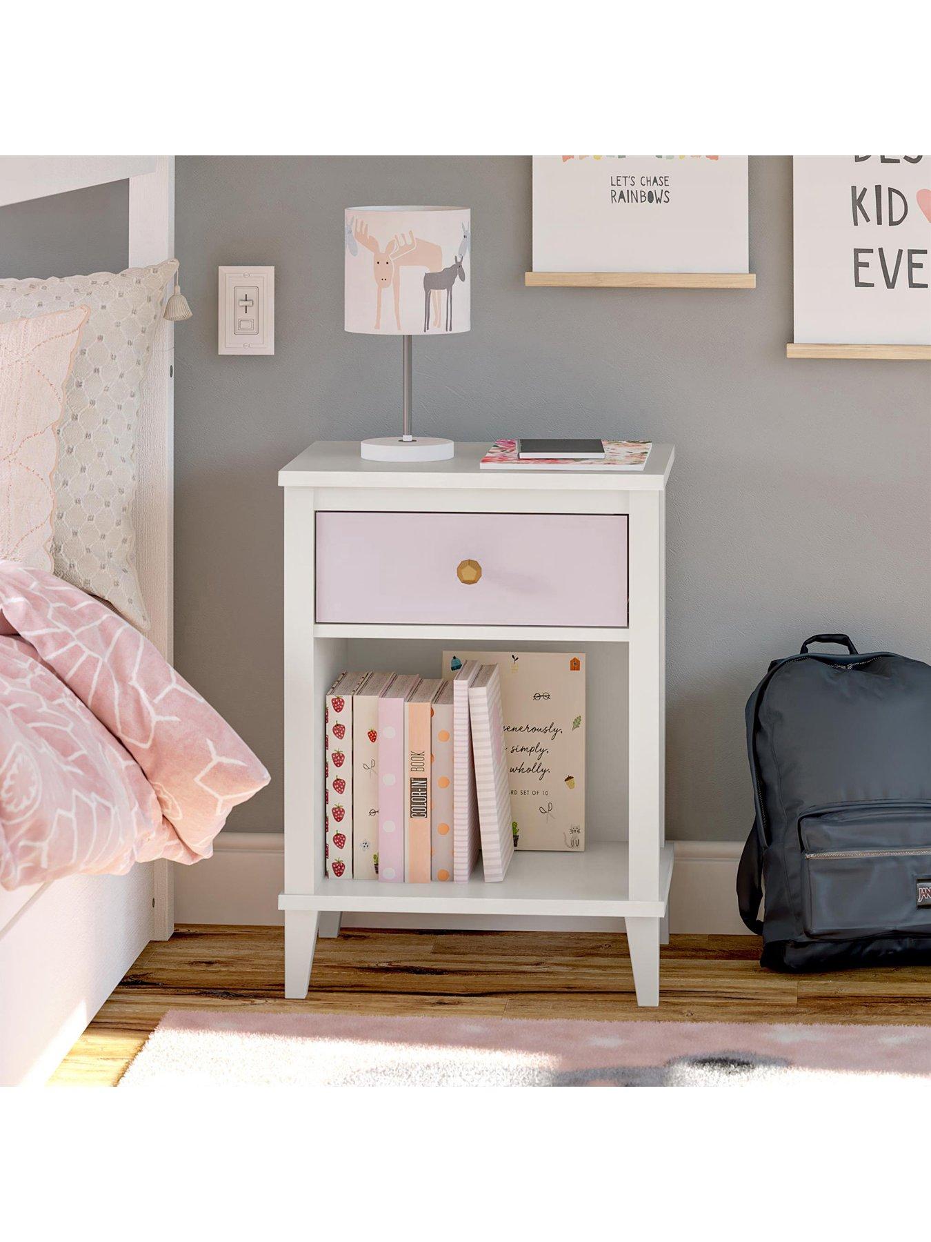 little-seeds-monarch-hill-poppy-nursery-nightstand-whitepink