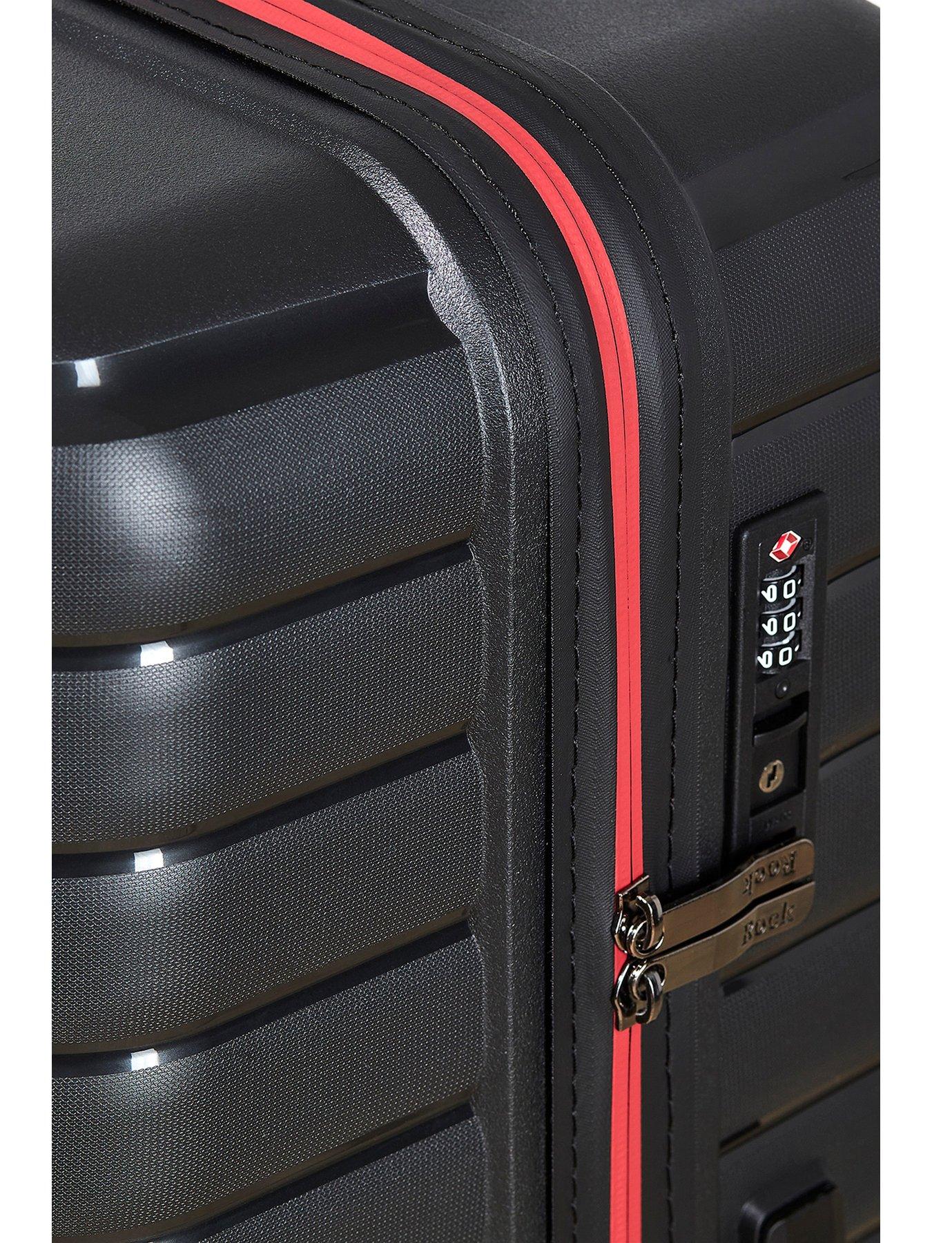 Image 6 of 6 of Rock Luggage Hydra-Lite Small Suitcase (Black)