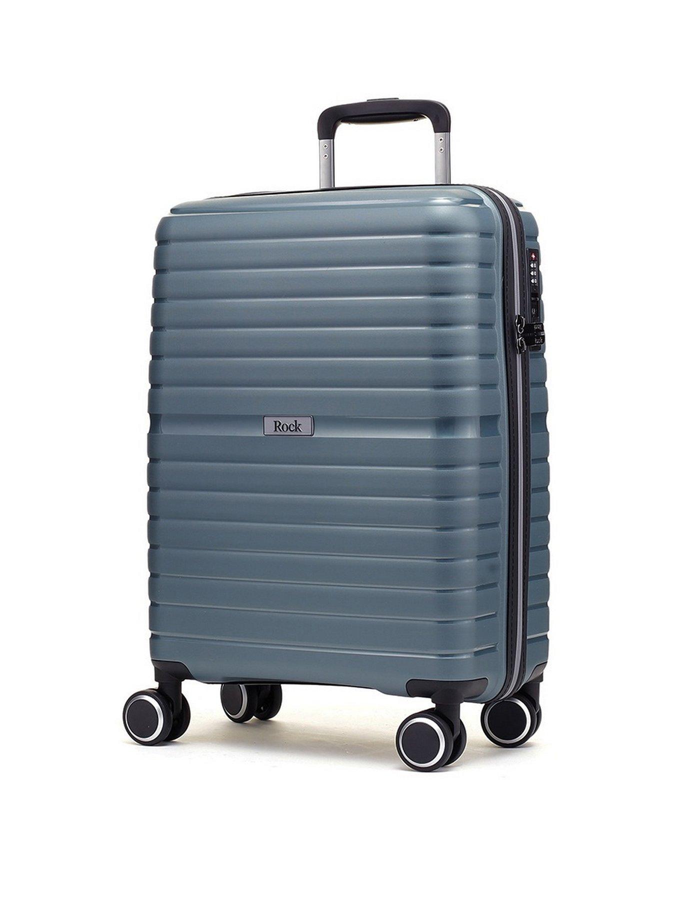 Image 1 of 6 of Rock Luggage Hydra-Lite Small Suitcase (Teal)