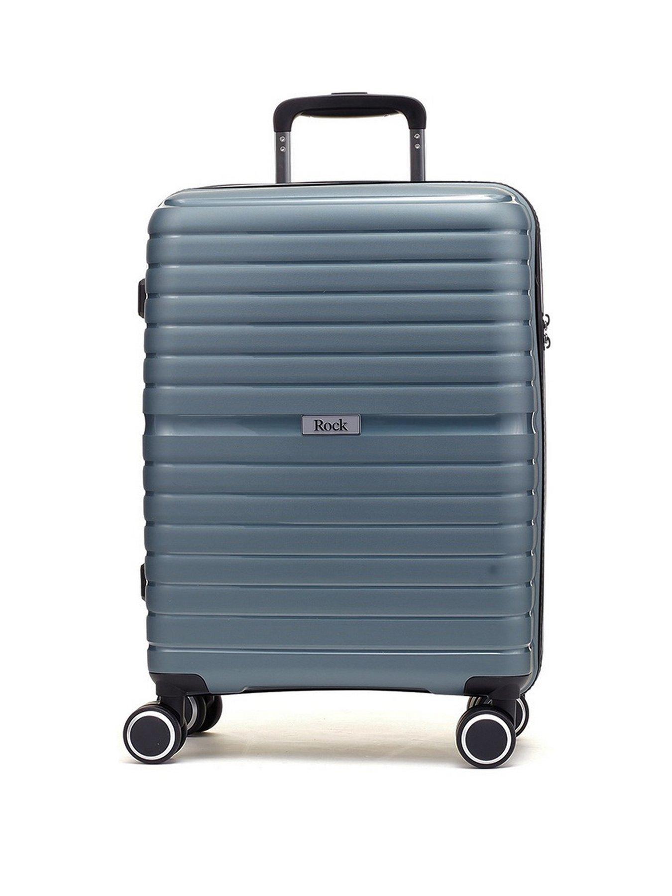 Image 2 of 6 of Rock Luggage Hydra-Lite Small Suitcase (Teal)