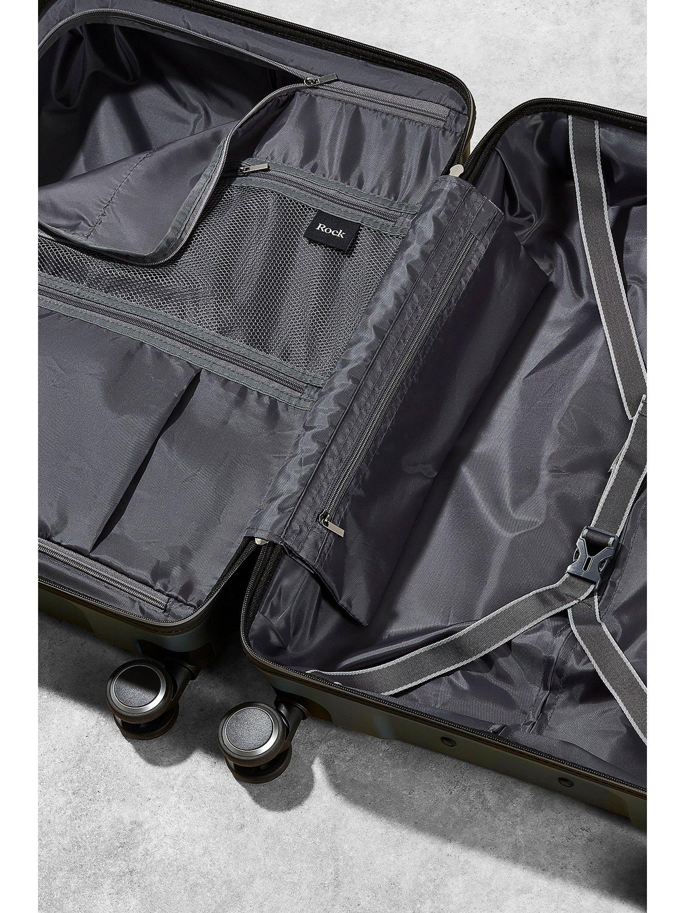 Image 5 of 6 of Rock Luggage Hydra-Lite Small Suitcase (Teal)