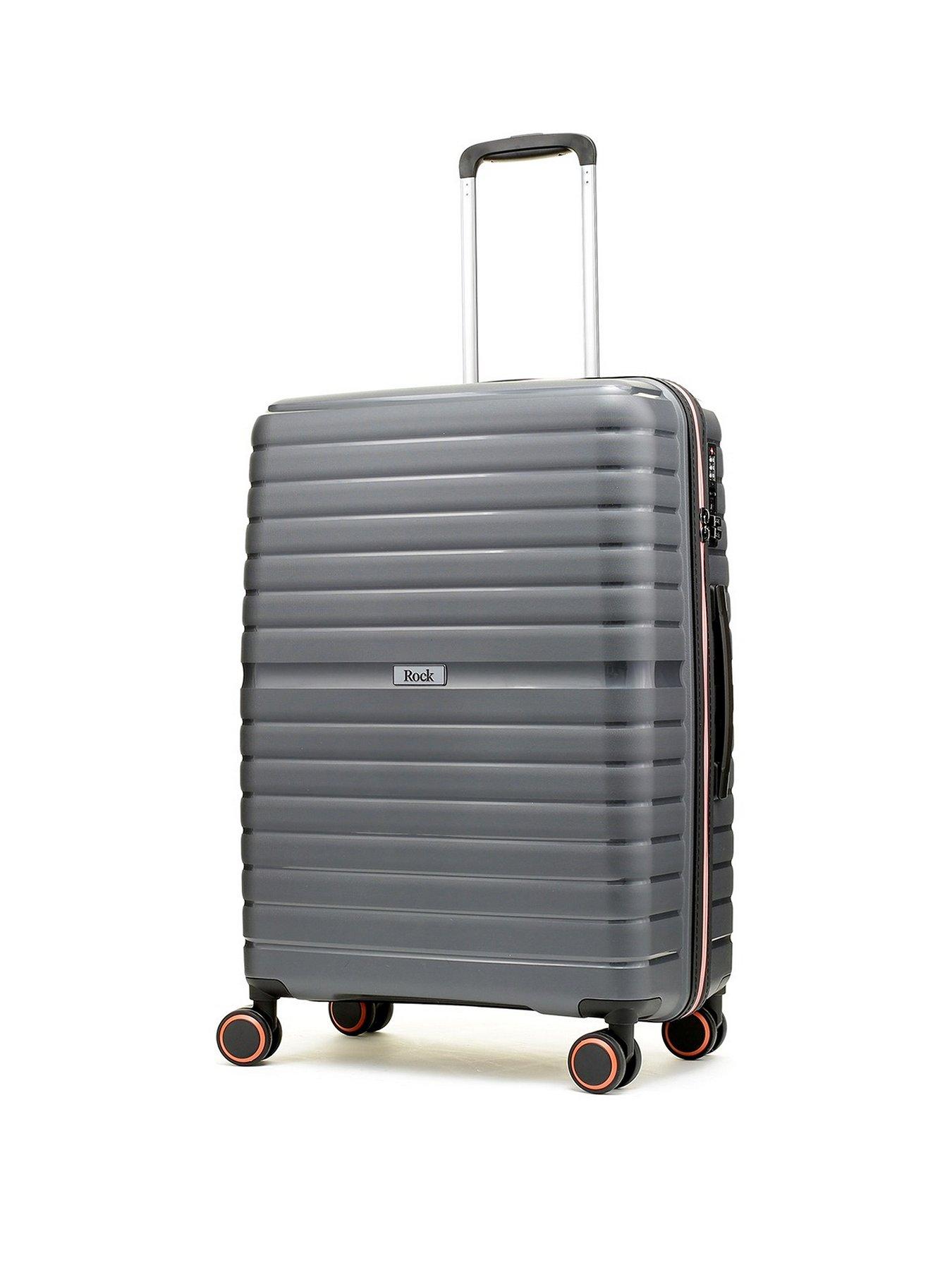 Rock Luggage Hydra-Lite Medium Suitcase (Grey)
