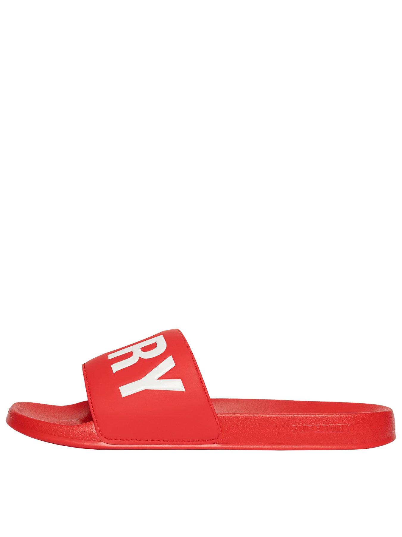 superdry-superdry-vegan-core-logo-pool-sliders-red