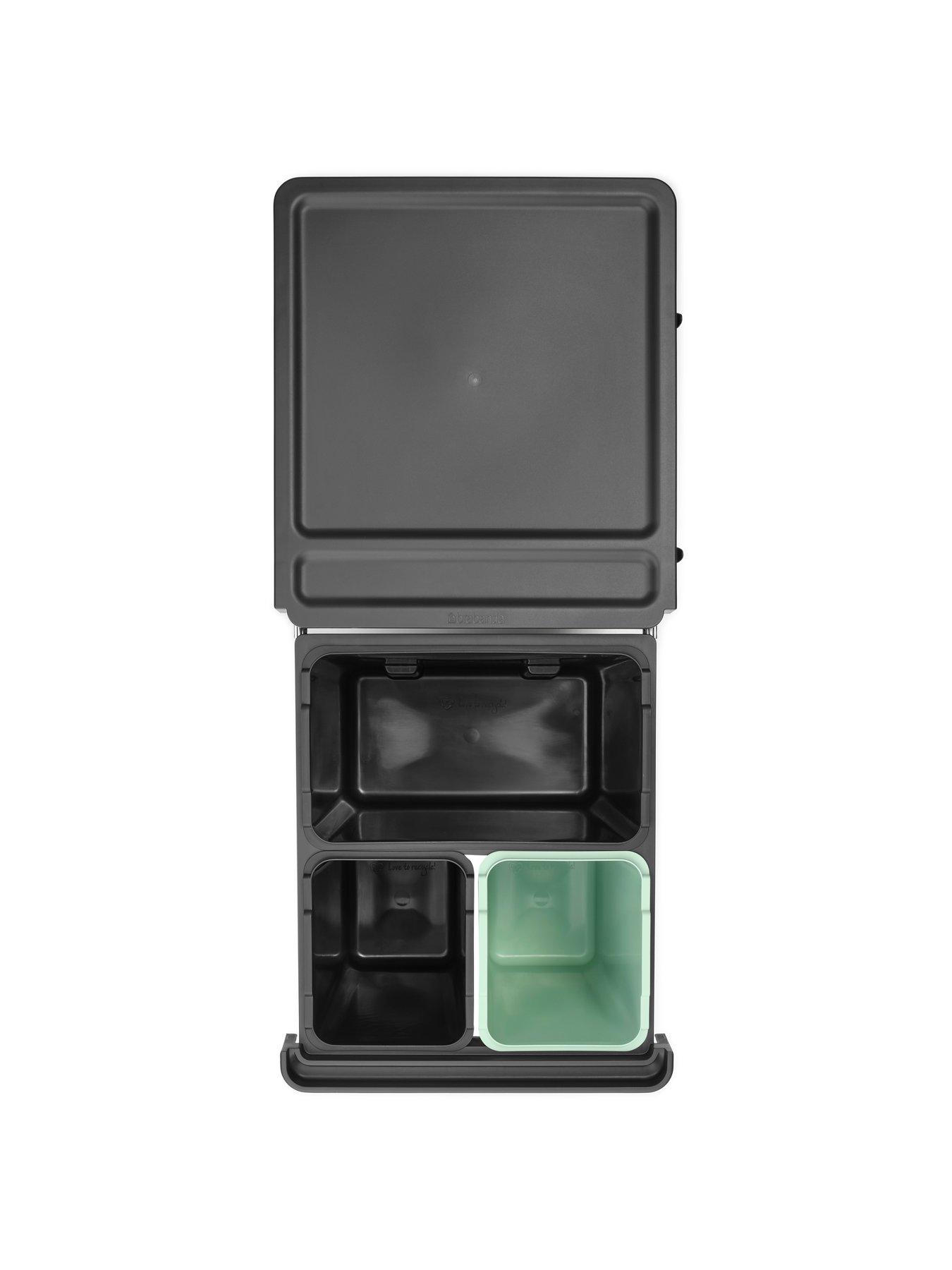 Image 4 of 8 of Brabantia Sort &amp; Go Built-In Bin &ndash; 10 + 10 + 20-litre capacity