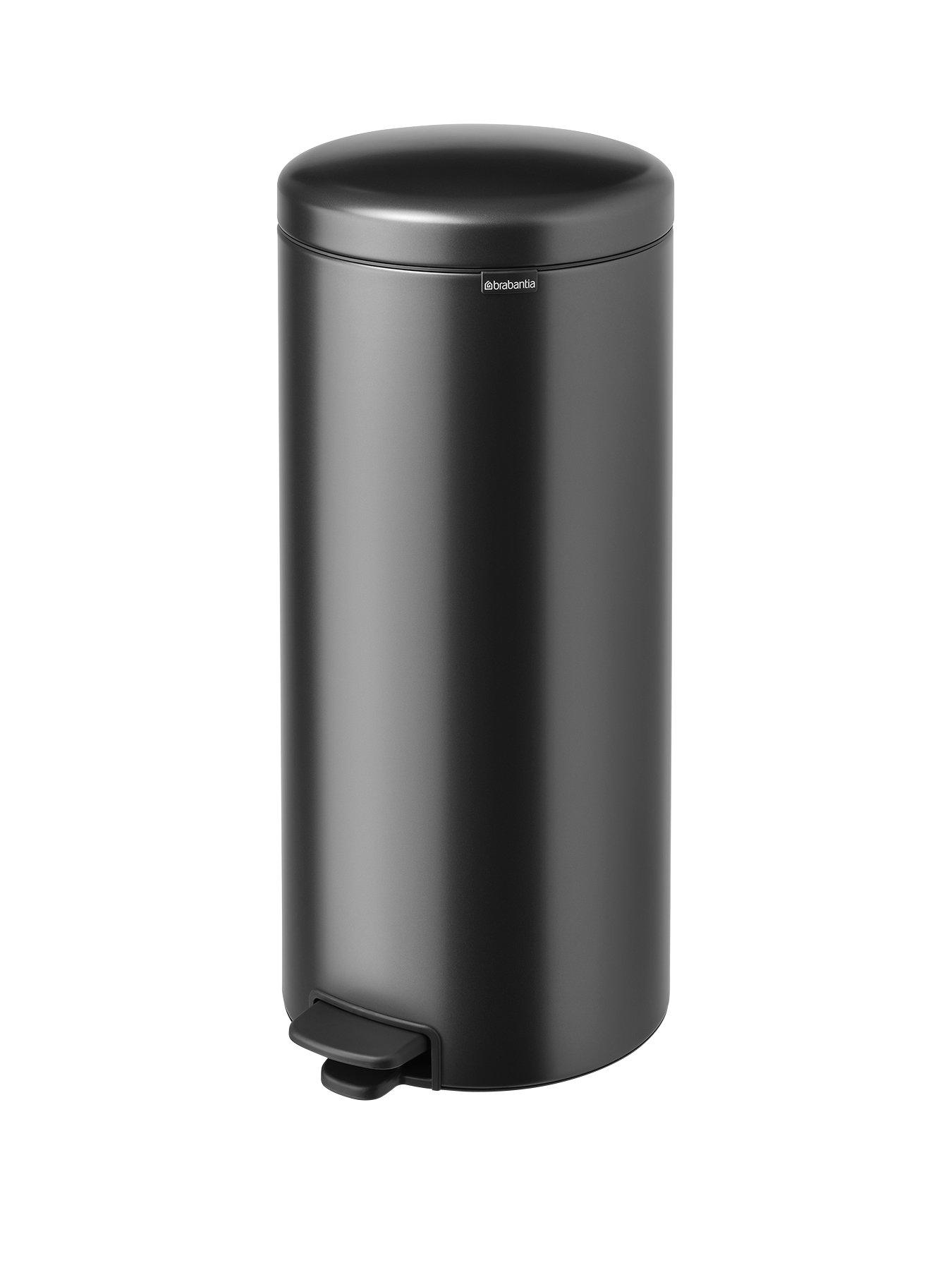 Image of Brabantia NewIcon 30-Litre Pedal Bin in Confident Grey