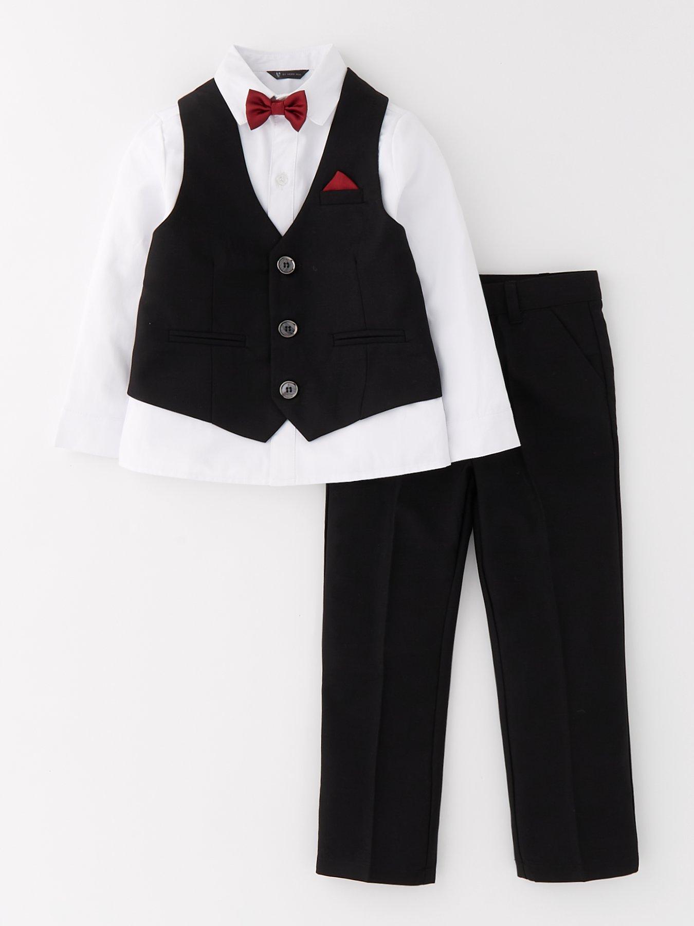 mini-v-by-very-boys-black-3-piece-set-shirt-waistcoat-and-bow-tie