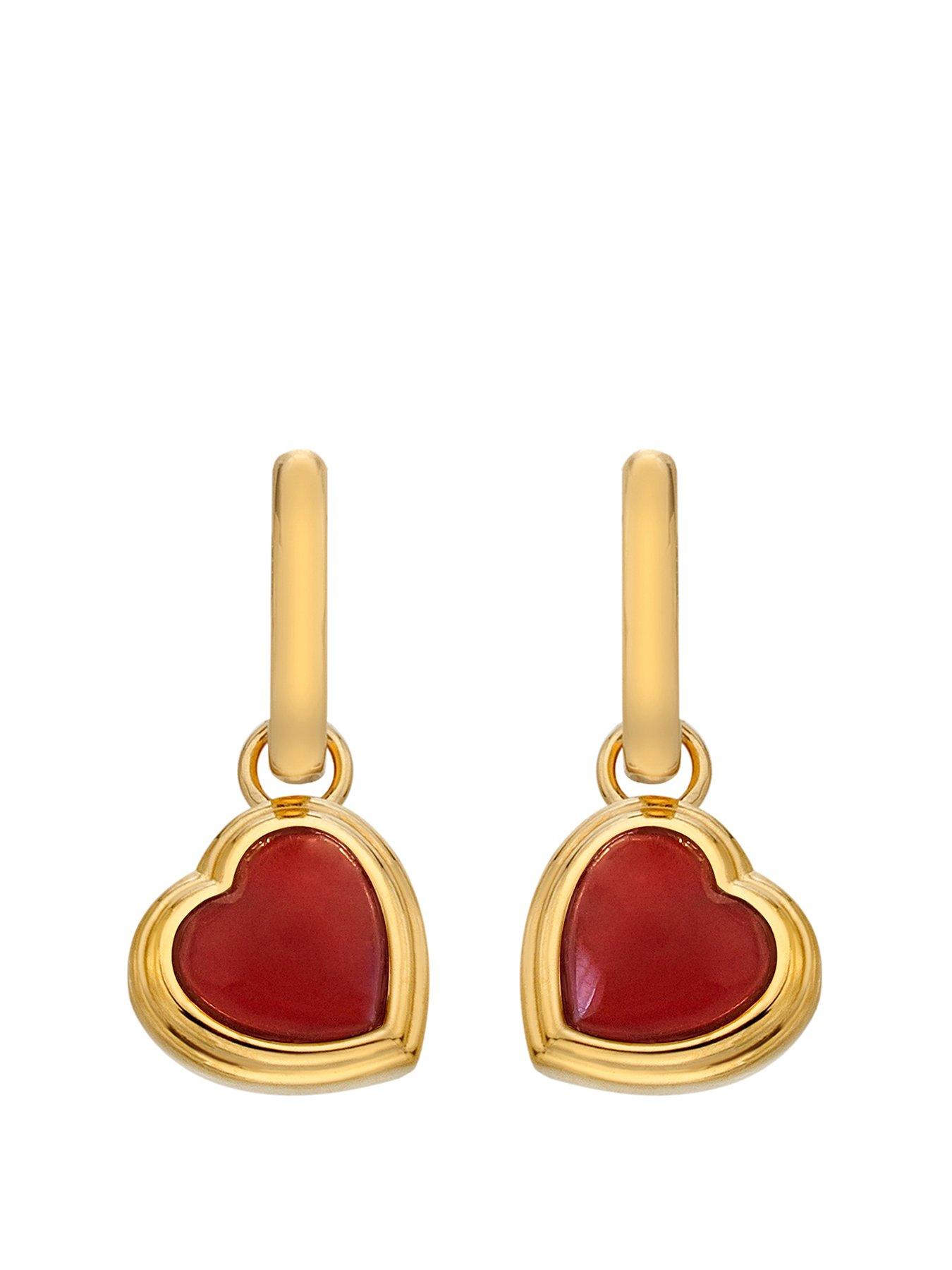 hot-diamonds-hdxgem-heart-earrings-red-agate