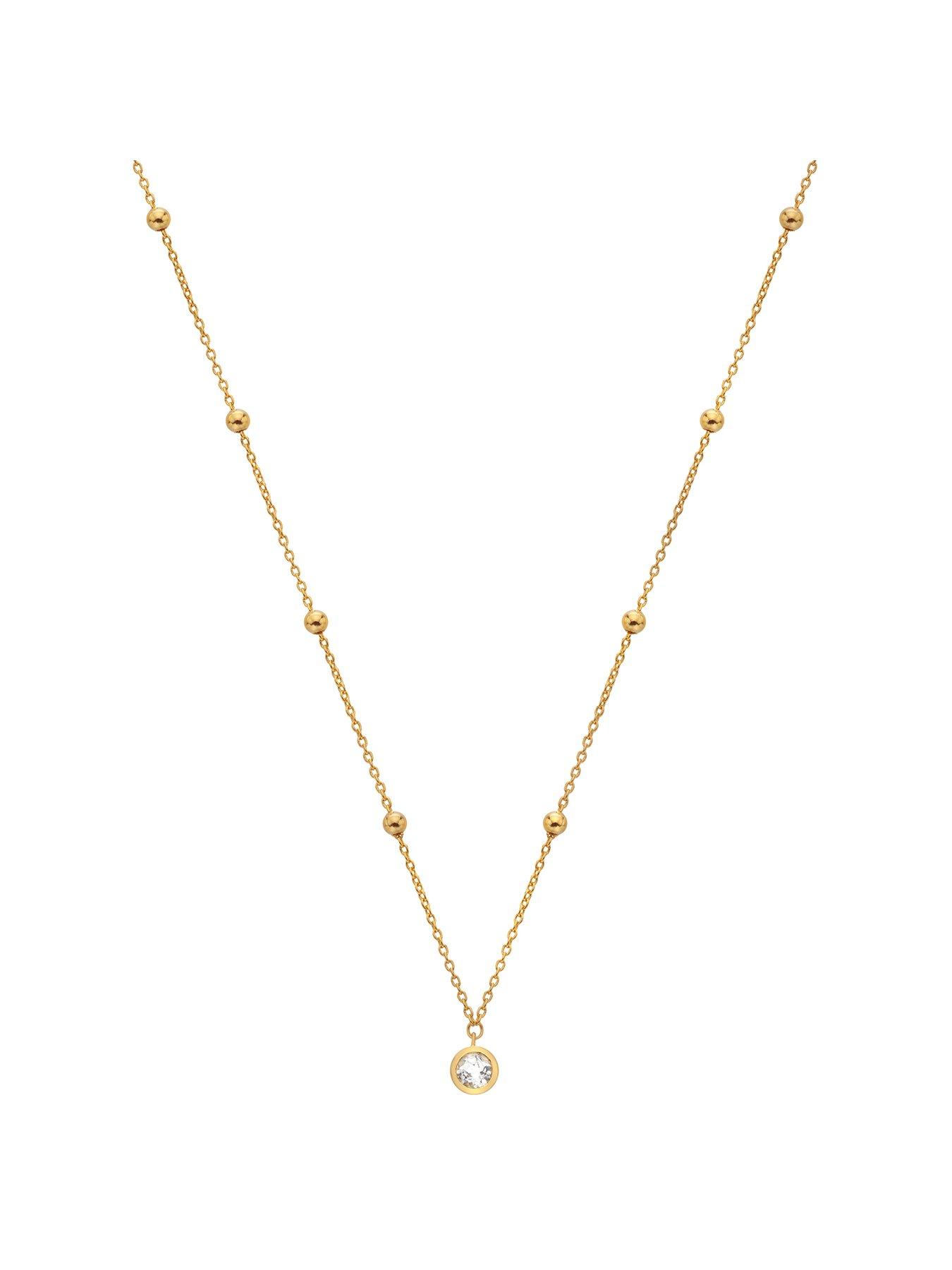 Hot Diamonds HDXGEM Droplet Necklace