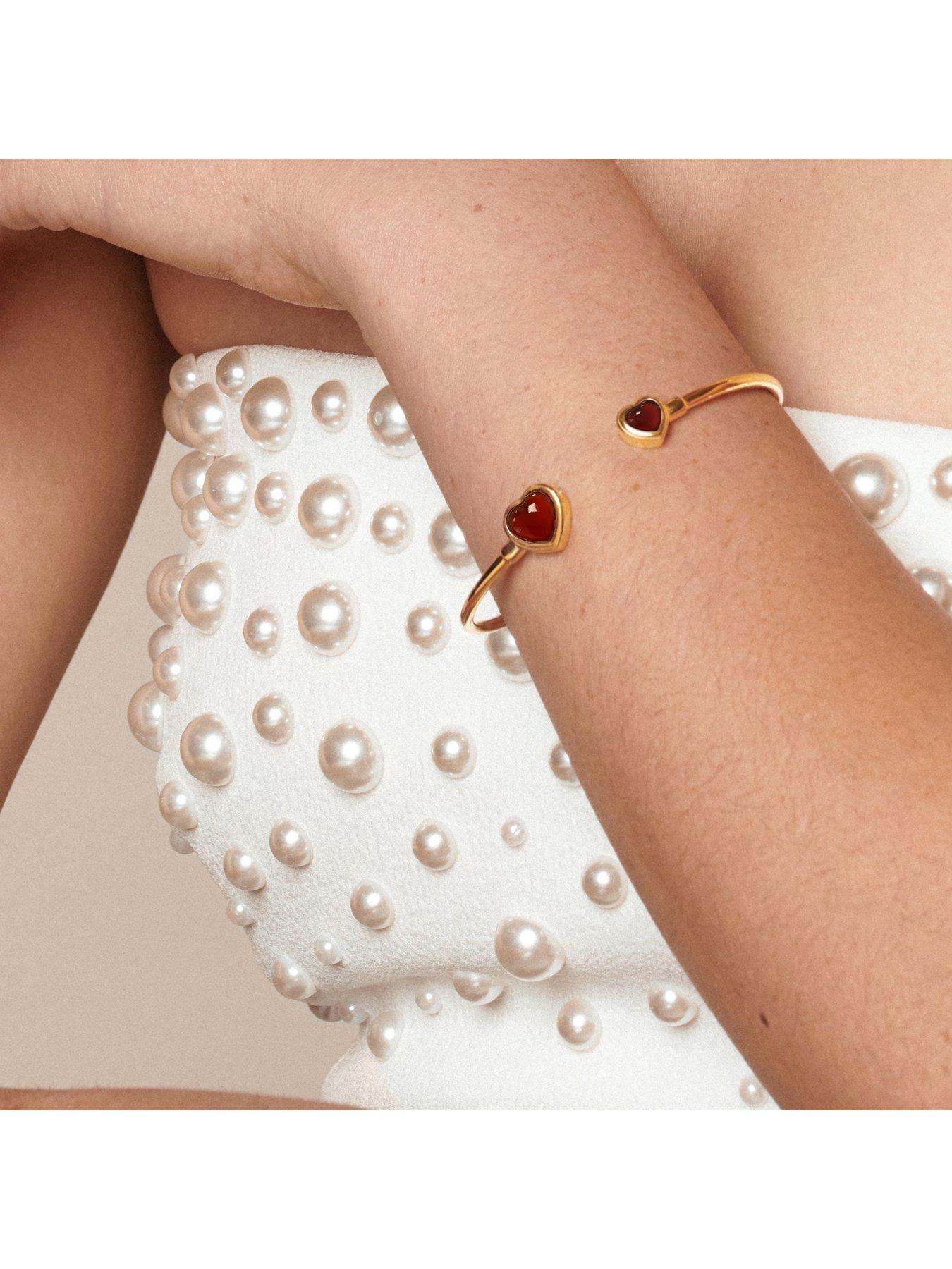 hot-diamonds-hdxgem-heart-bangle-red-agatestillFront