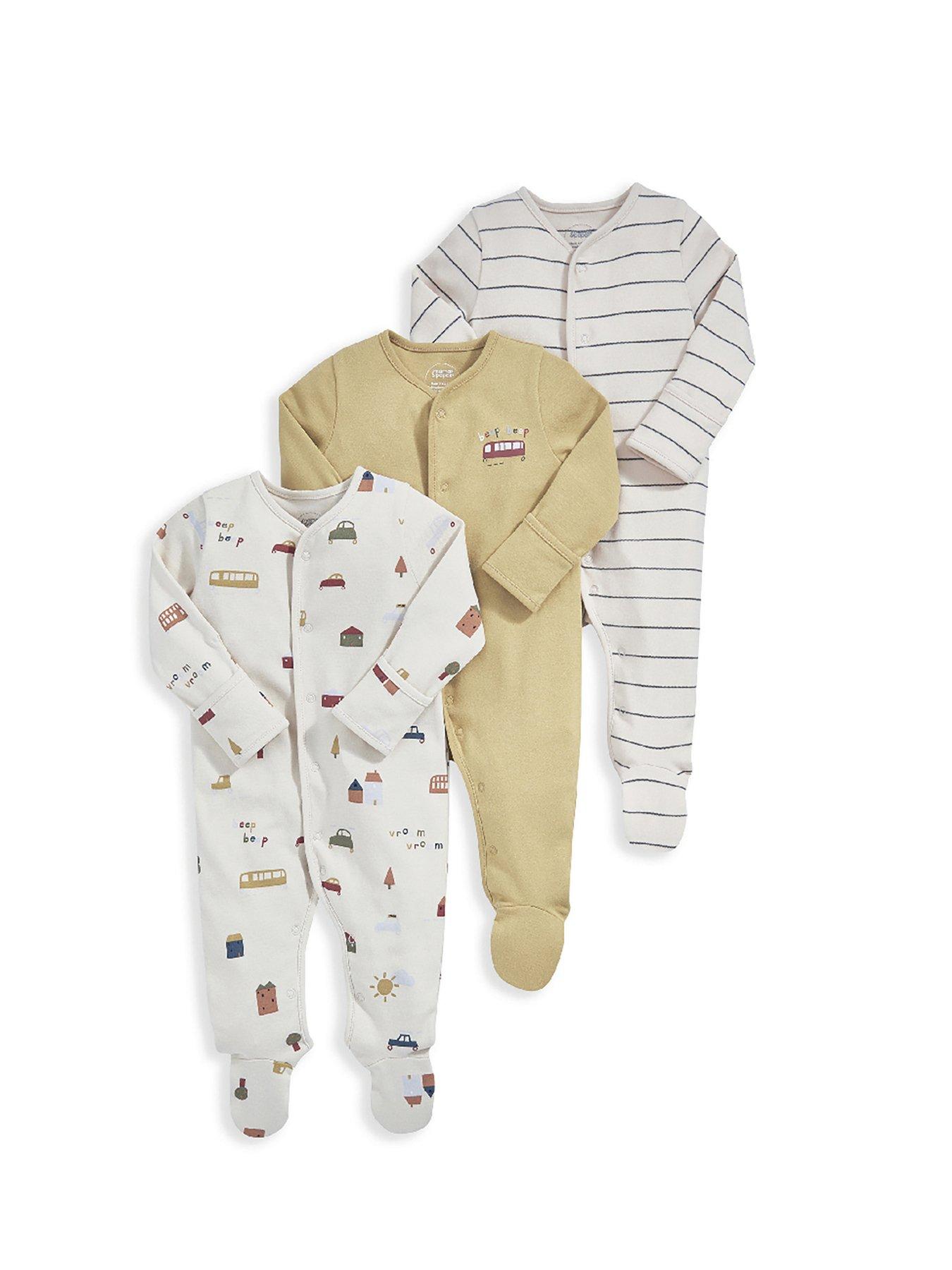 mamas-papas-baby-boys-3-pack-transport-sleepsuits-yellow