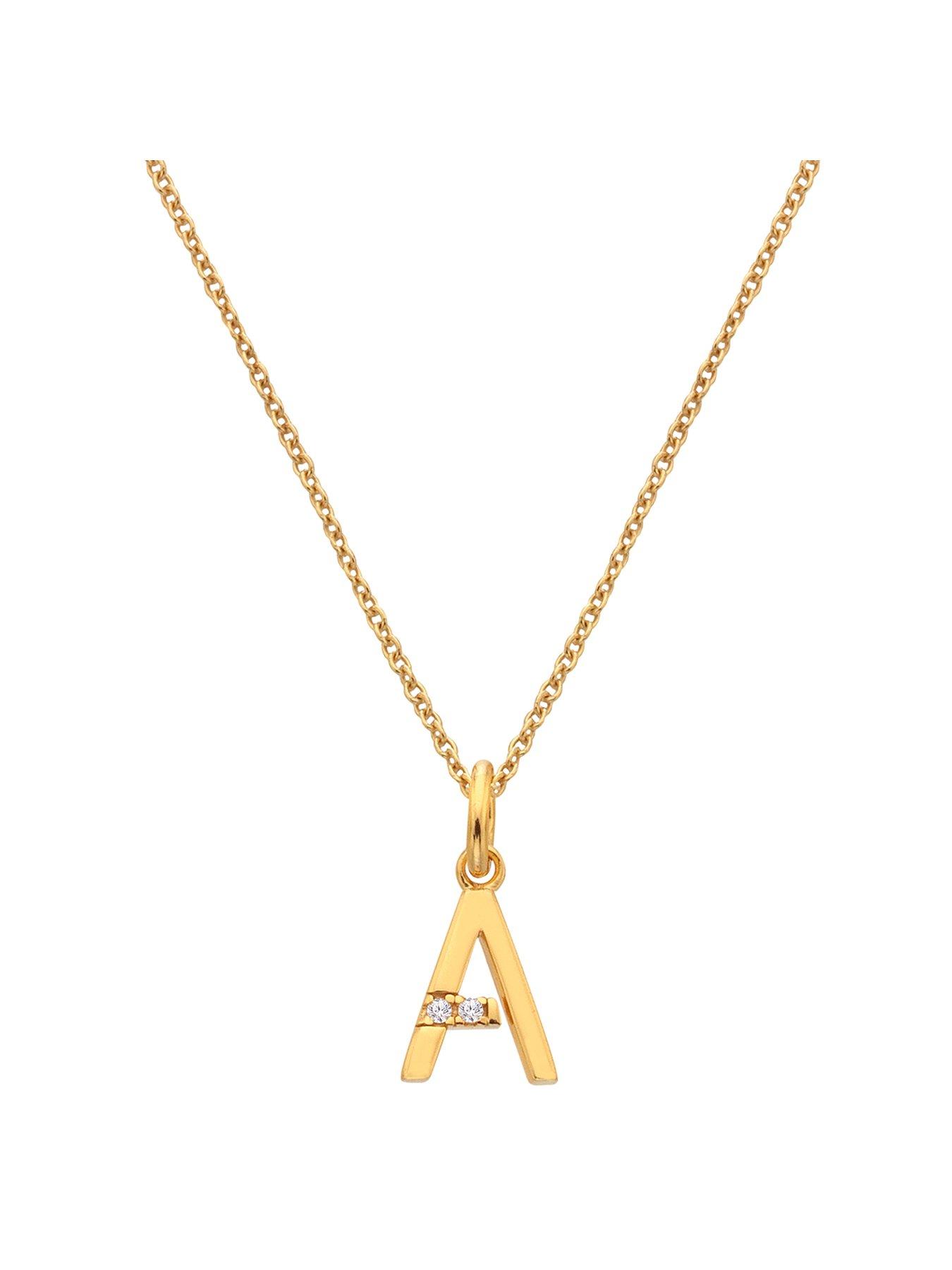 hot-diamonds-hd-x-jj-letter-pendant--nbspgold-plated