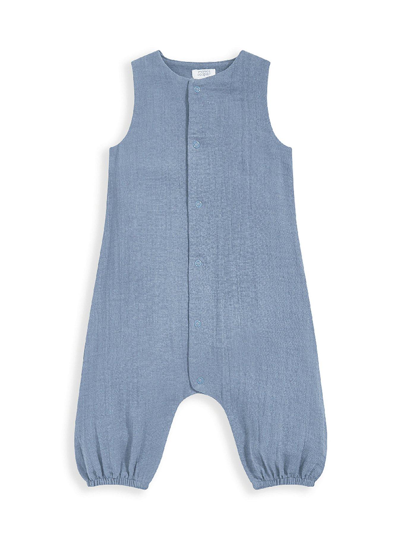 Image 4 of 5 of Mamas & Papas Baby Boys 4 Piece Whale Starter Set - Blue