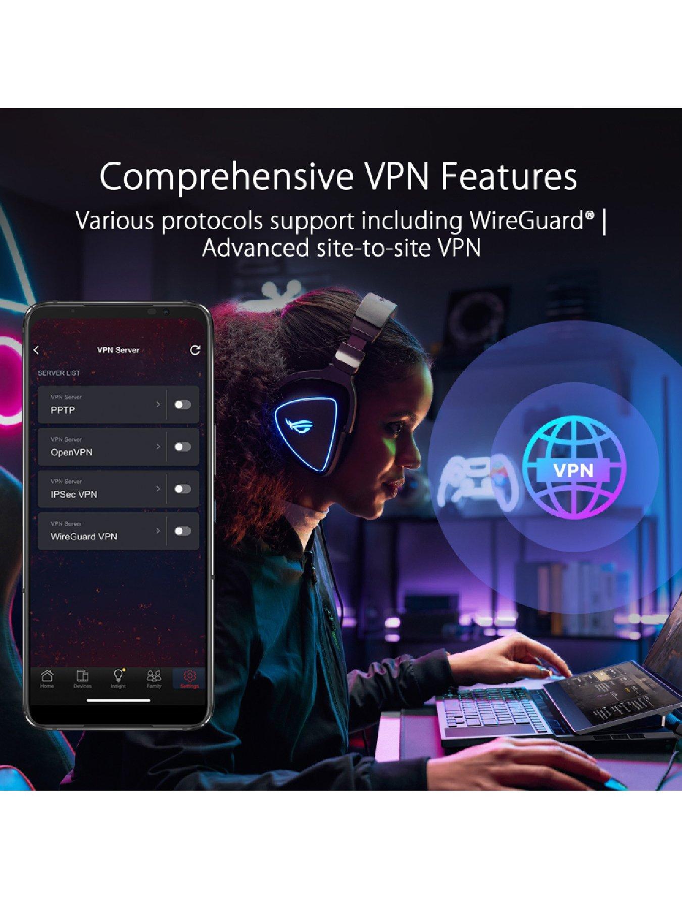Image 6 of 7 of Asus ROG Rapture GT-BE98&nbsp;Quad-Band WiFi 7 AiMesh Extendable Router