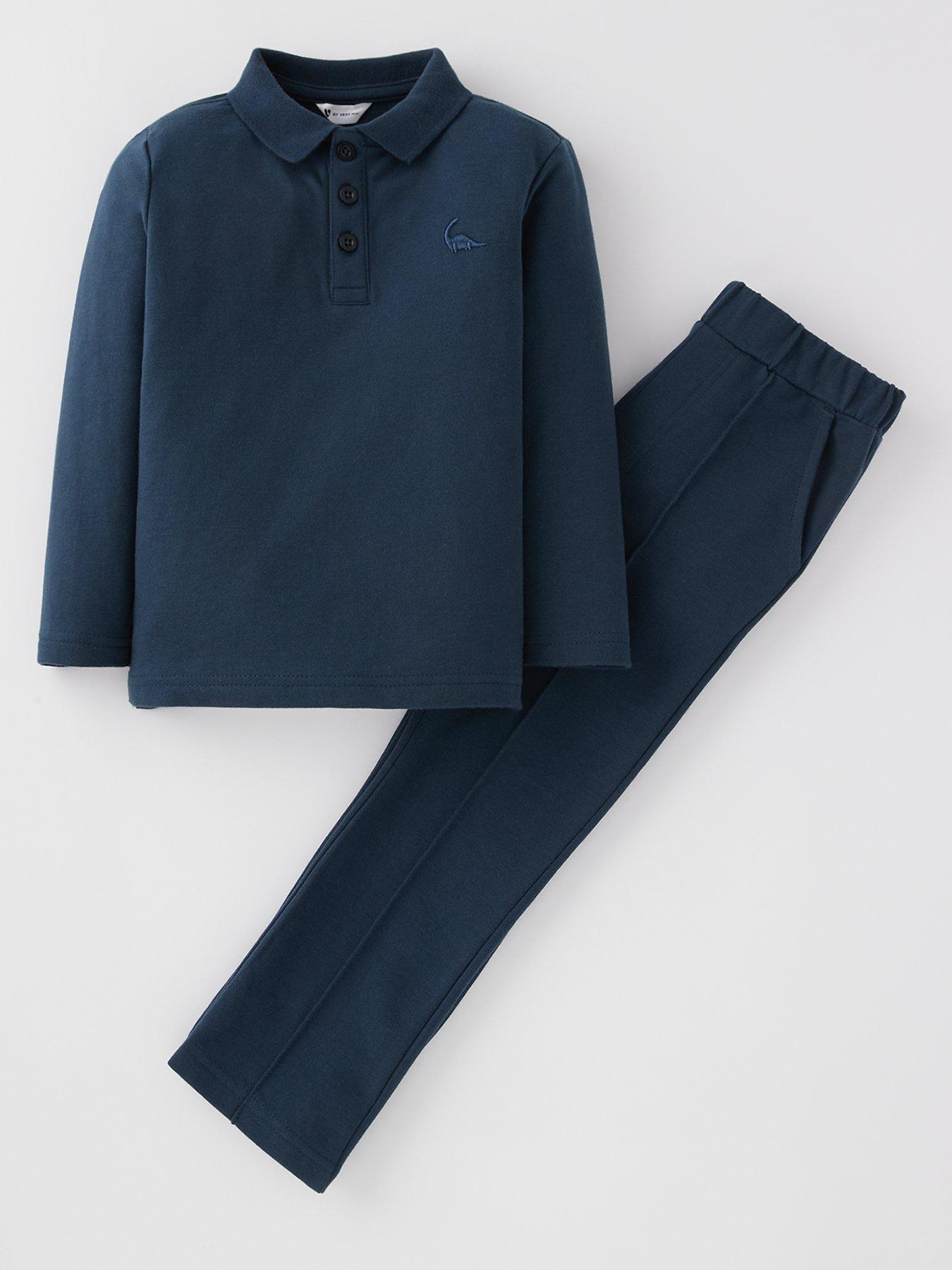 mini-v-by-very-boys-smart-zip-polo-and-jog-set-navy