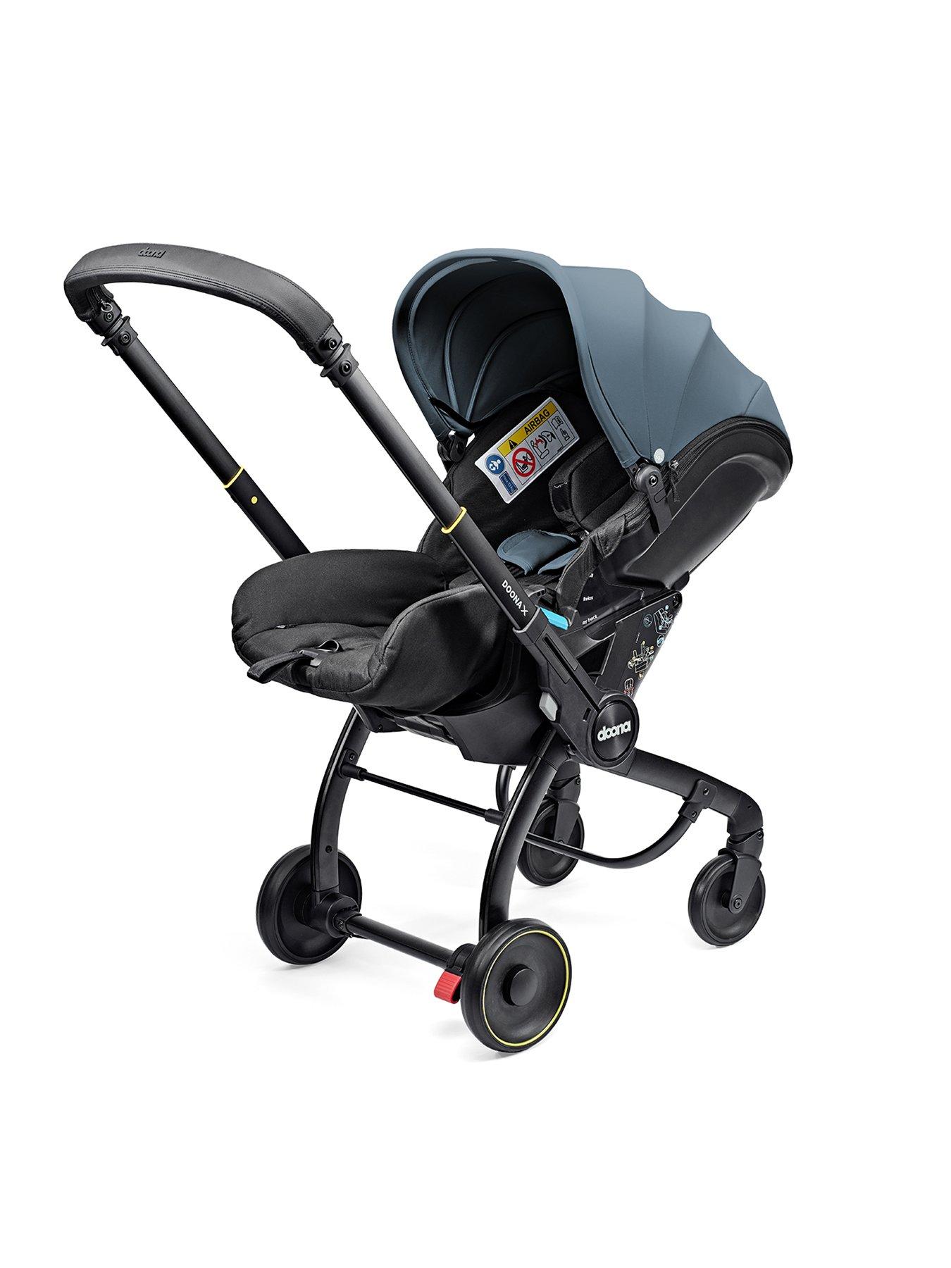 Image 5 of 8 of Doona DoonaX Infant Car Seat - Ocean Blue