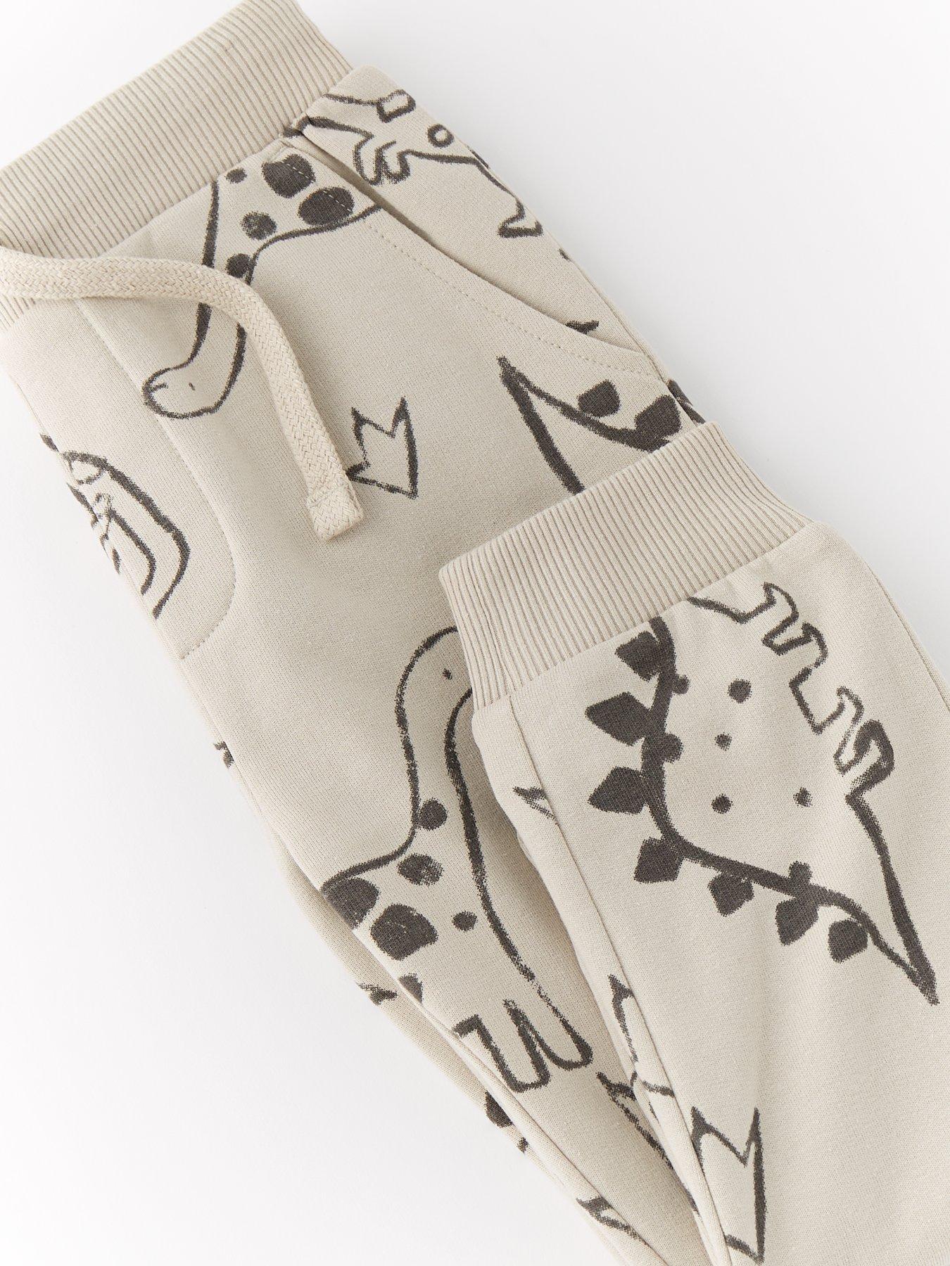 Image 4 of 4 of Everyday Boys Dinosaur All Over Print Joggers - Multi