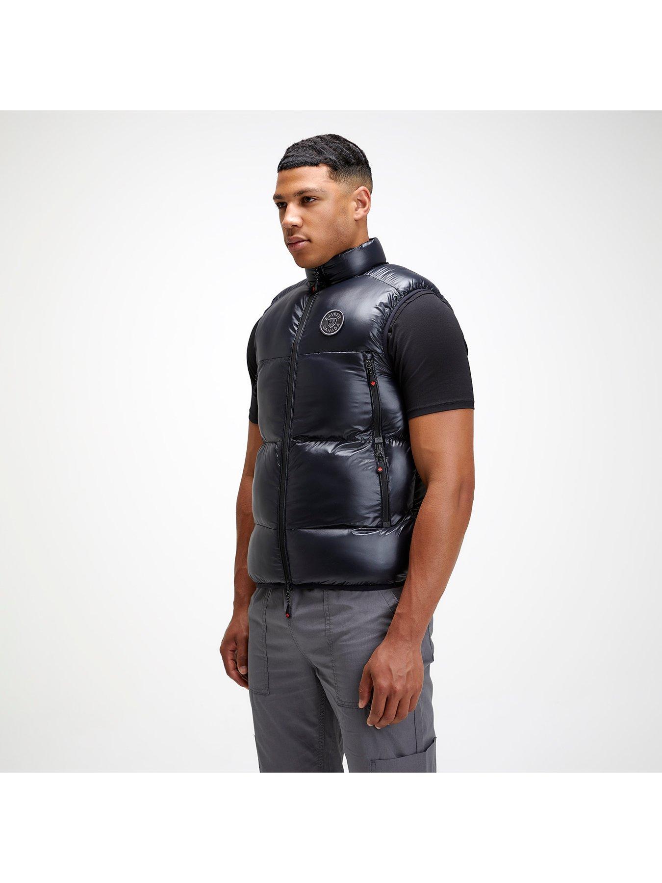 zavetti-canada-zavetti-canada-malvini-30-gilet-jet-blackhigh-shinedetail