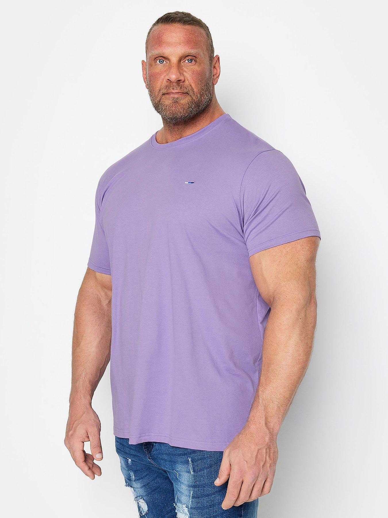 badrhino-bre-plain-short-sleeve-t-shirt-purple