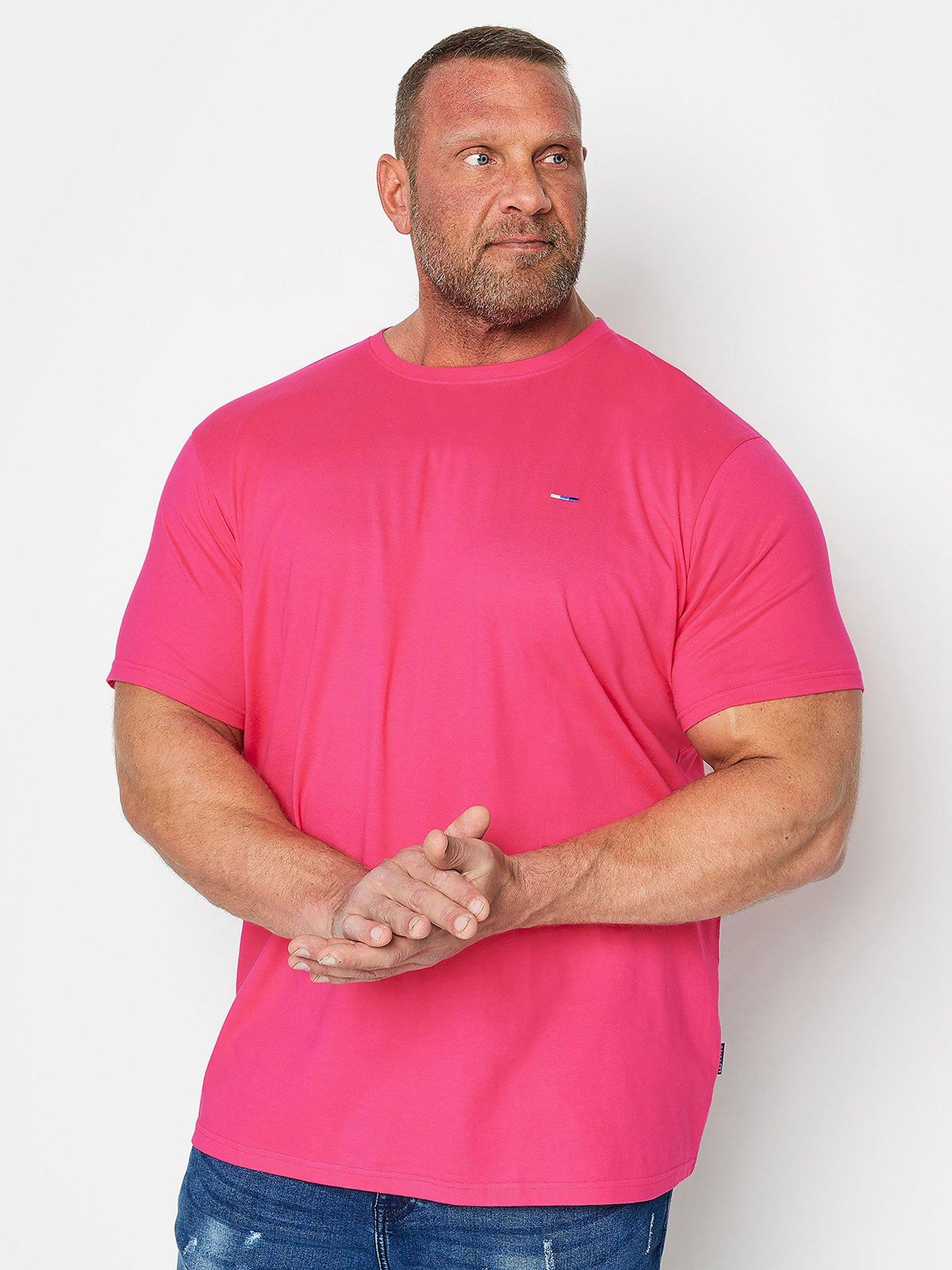 badrhino-bre-plain-short-sleeve-t-shirt-pink