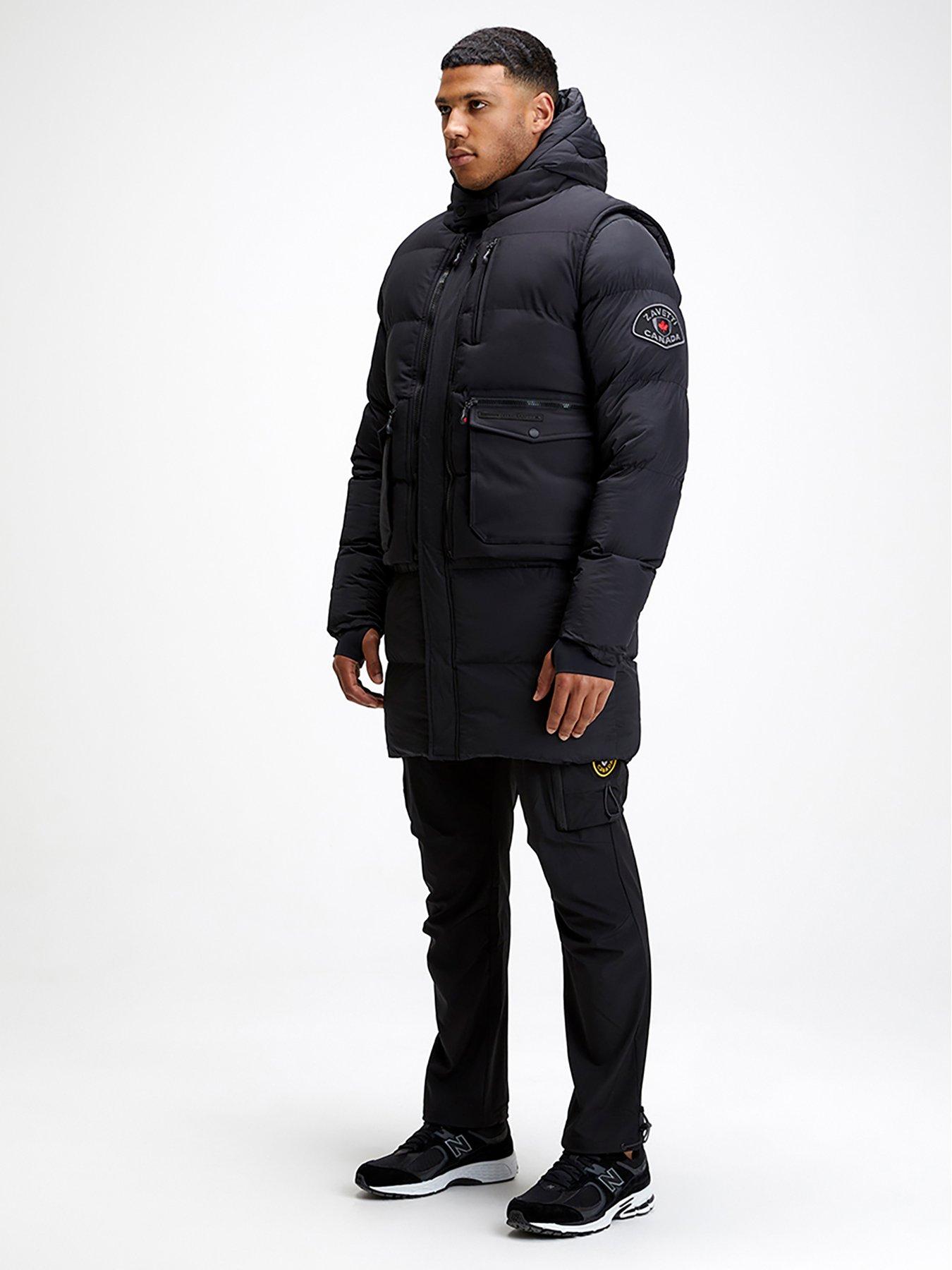 zavetti-canada-lovini-longline-padded-coat-with-detachable-gilet-jet-blackoutfit