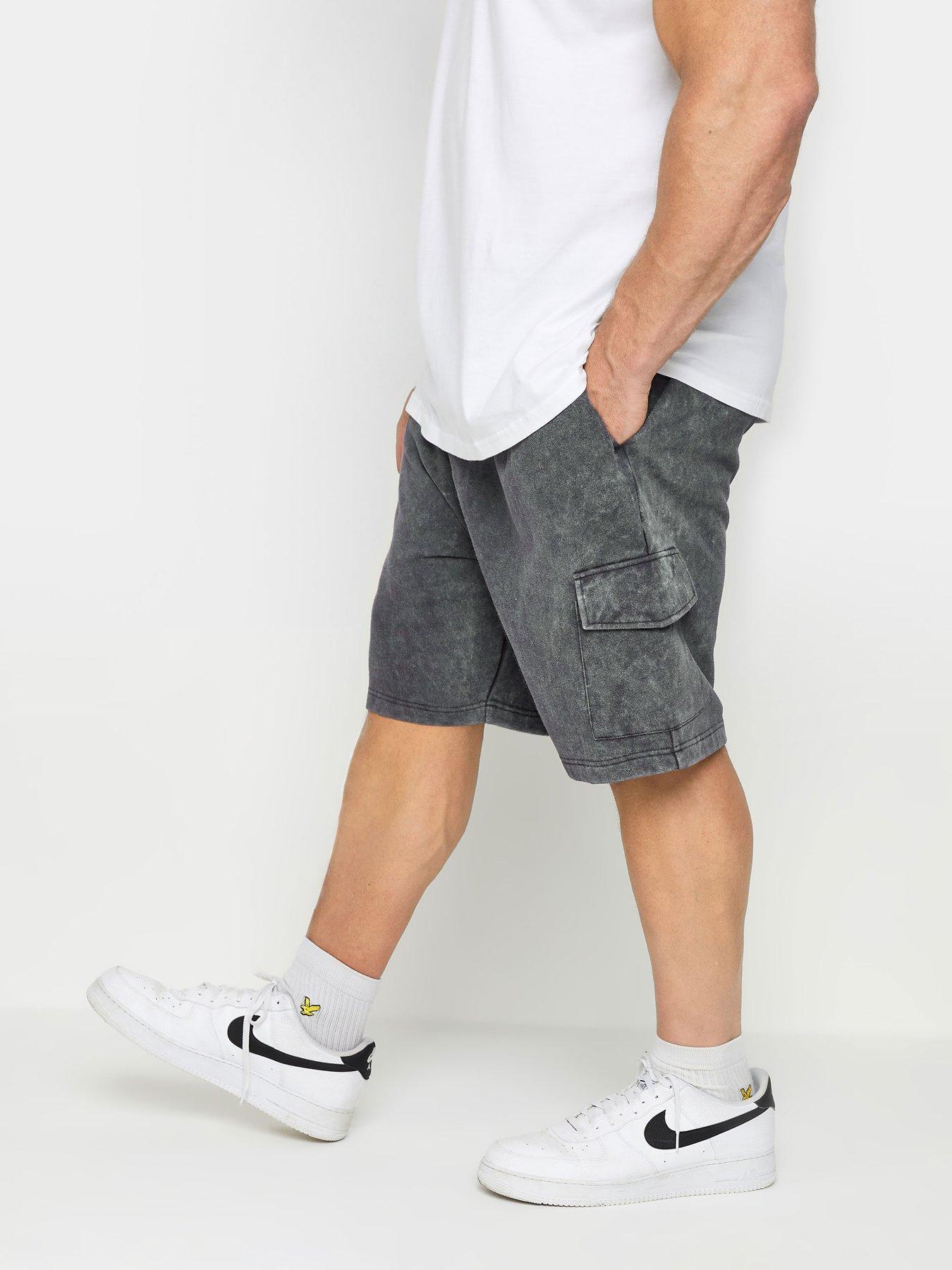 undefined Badrhino Acid Wash Cargo Shorts