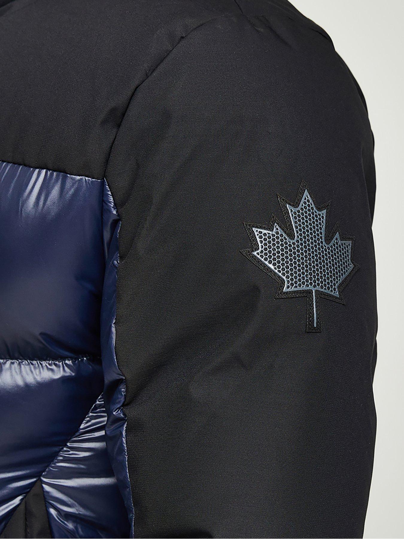 Image 6 of 6 of Zavetti Canada Zavetti Canada Takona Padded Parka Jacket - Navy Blazer