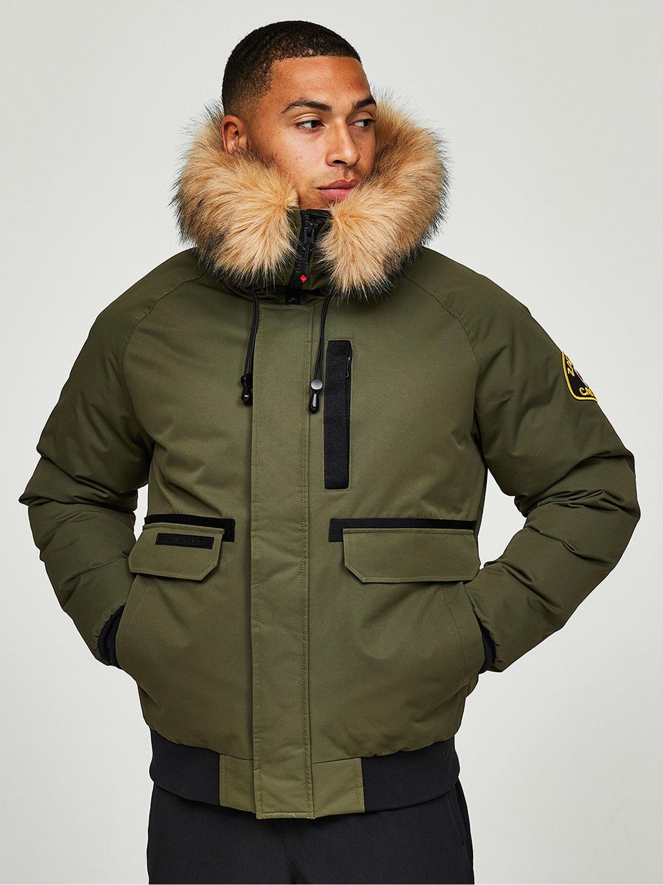 zavetti-canada-zavetti-canada-abelli-20-hooded-bomber-coat-khaki