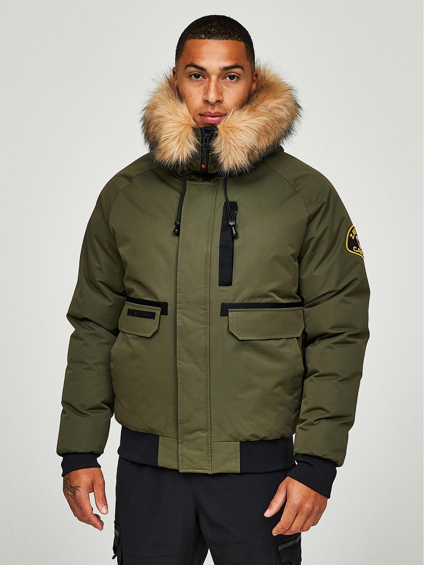 zavetti-canada-zavetti-canada-abelli-20-hooded-bomber-coat-khakidetail