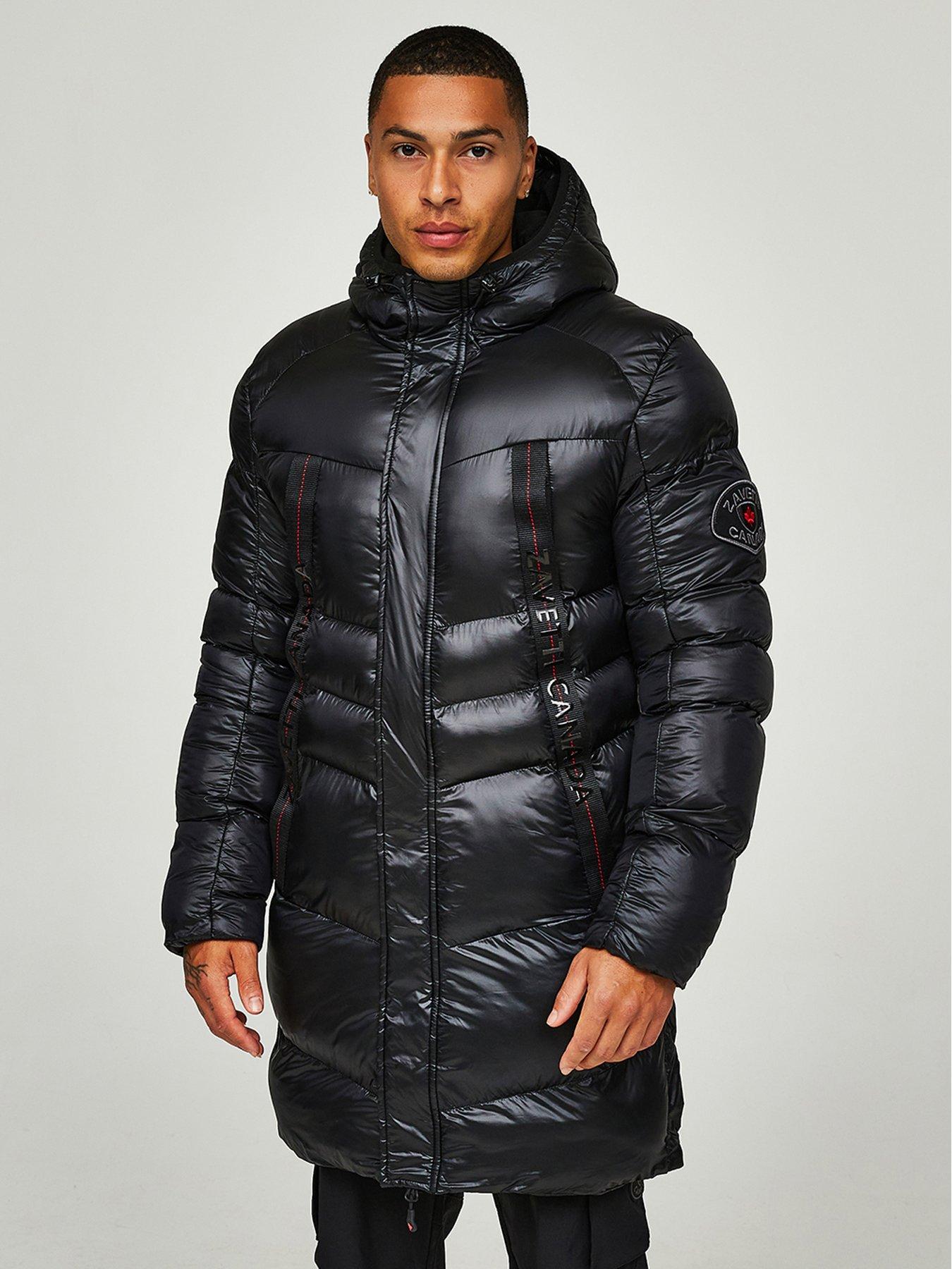 Zavetti Kanada Zavetti Canada Malzini Longline Parka - Jet Black | Labai Airija