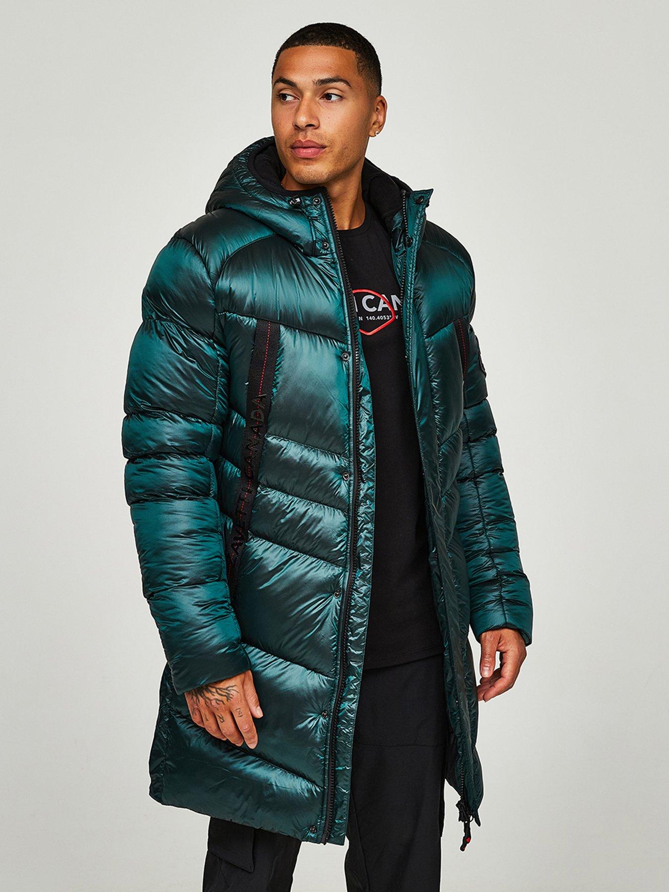 zavetti-canada-zavetti-canada-malzini-longline-padded-jacket-rain-forestoutfit