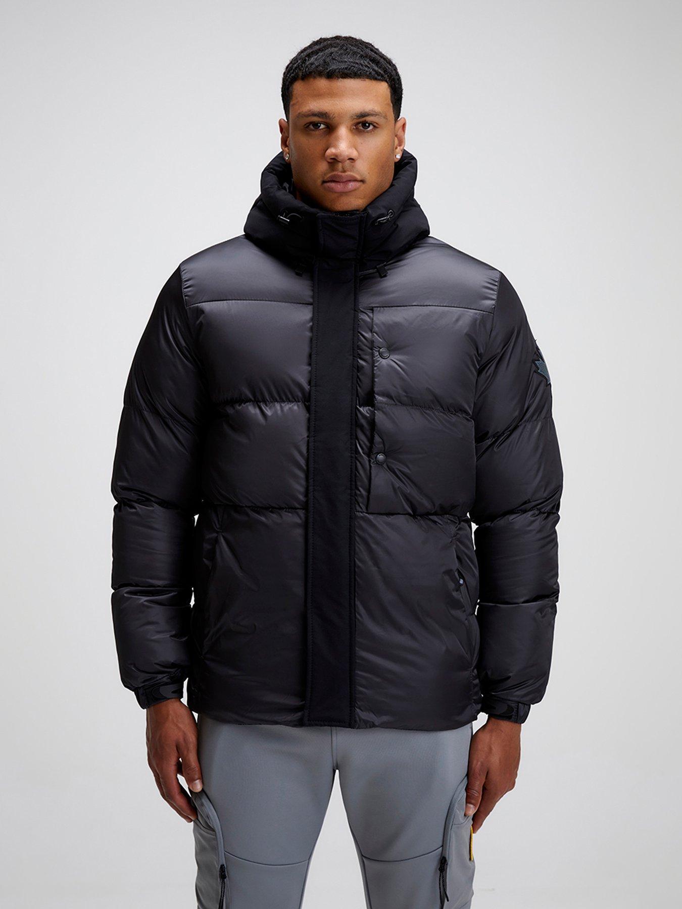 Image 1 of 6 of Zavetti Canada Zavetti Canada Tivio Padded Coat - Jet Black