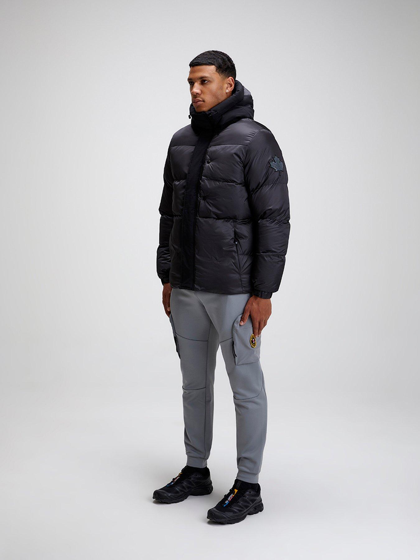 Image 4 of 6 of Zavetti Canada Zavetti Canada Tivio Padded Coat - Jet Black