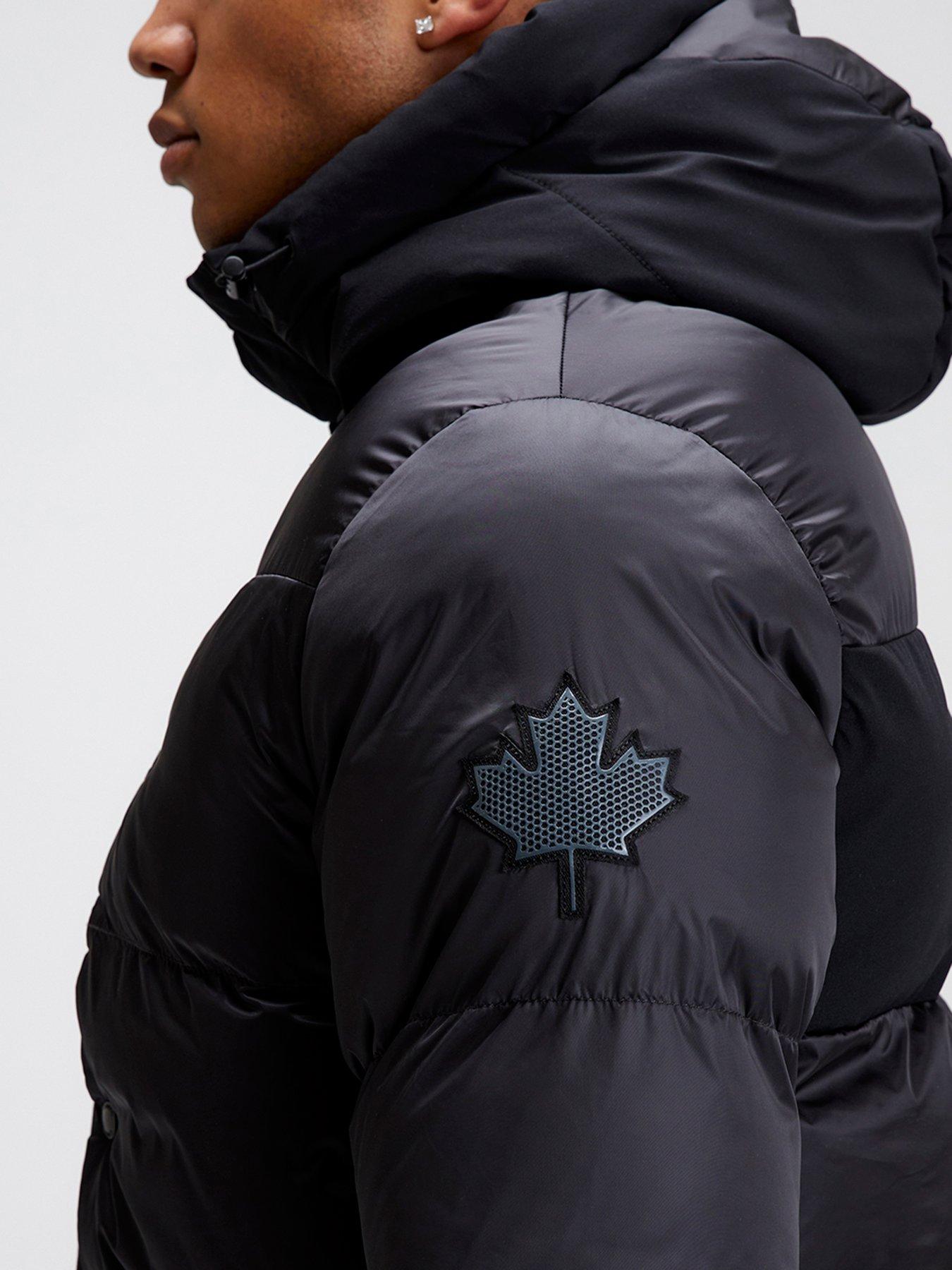 Image 6 of 6 of Zavetti Canada Zavetti Canada Tivio Padded Coat - Jet Black