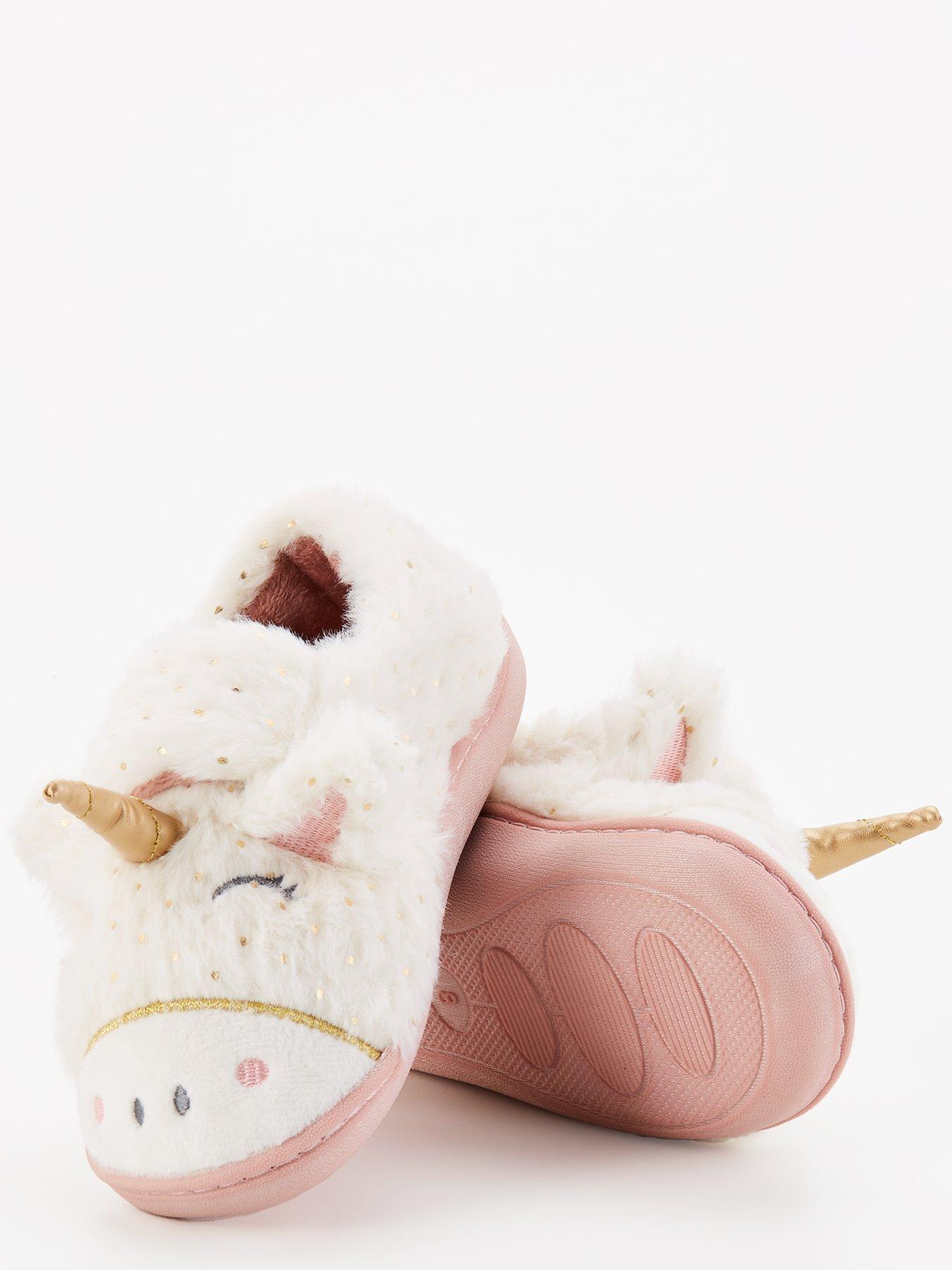 v-by-very-girls-unicorn-touch-strap-slipperdetail