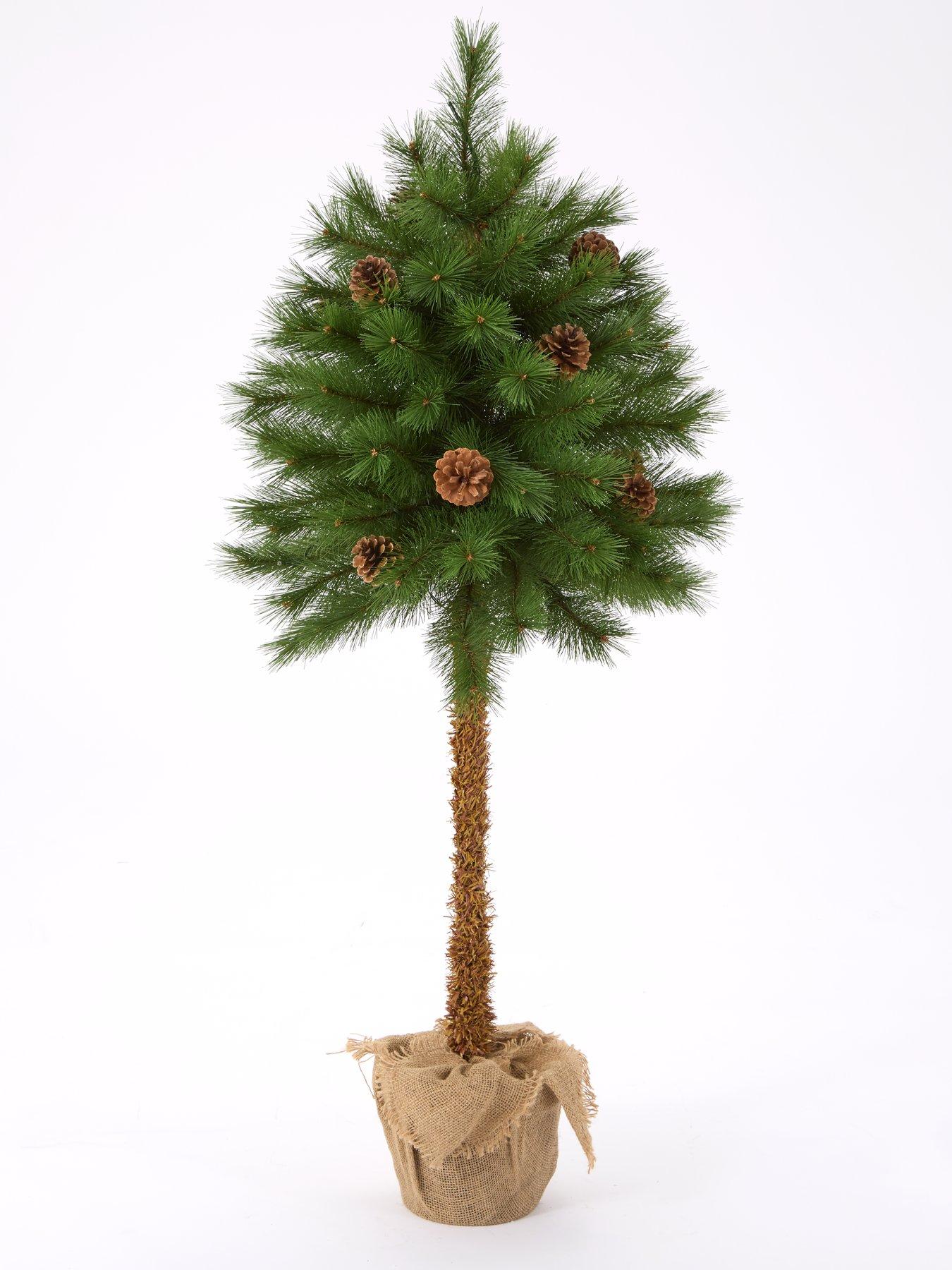 very-home-4ft-lit-parasol-christmas-tree-in-hessian-bagback