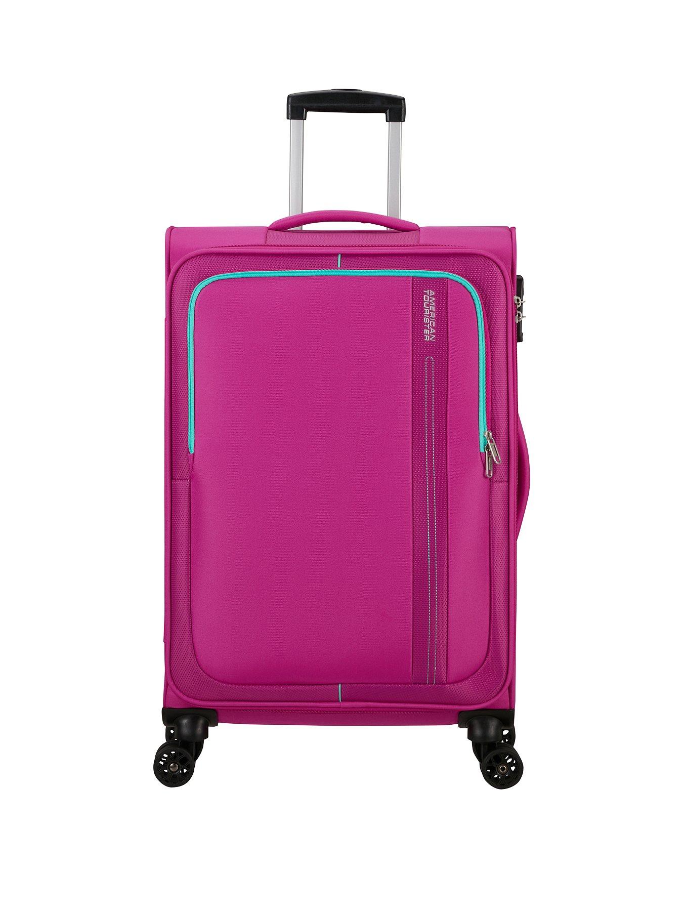 American tourister pink trolley bag online