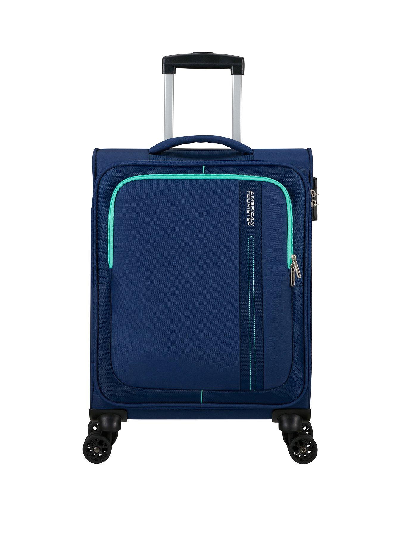 undefined Sea Seeker Spinner 55 Cabin Soft Suitcase (Deep Blue)