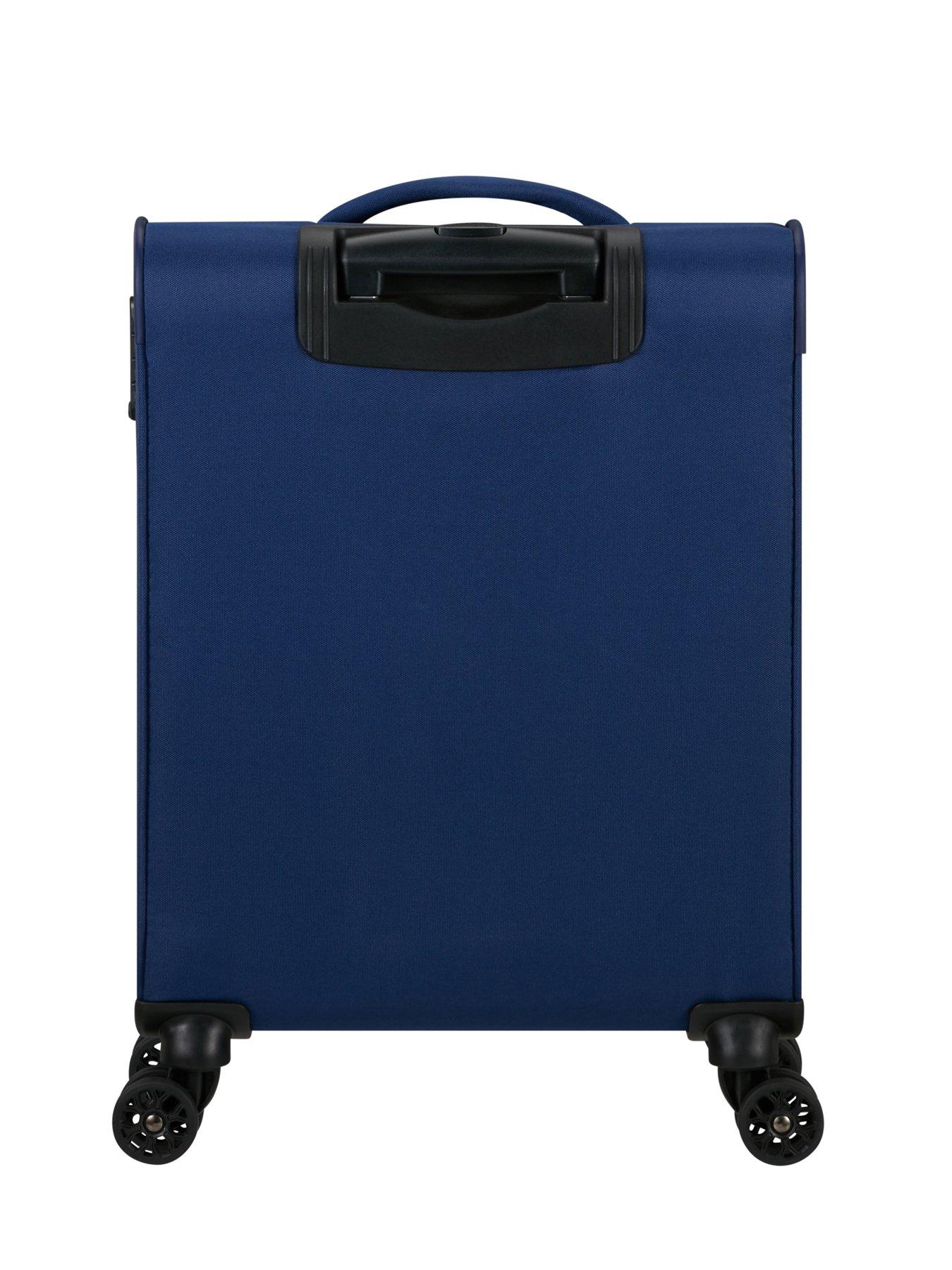 american-tourister-sea-seeker-spinner-55-cabin-soft-suitcase-deep-bluestillFront