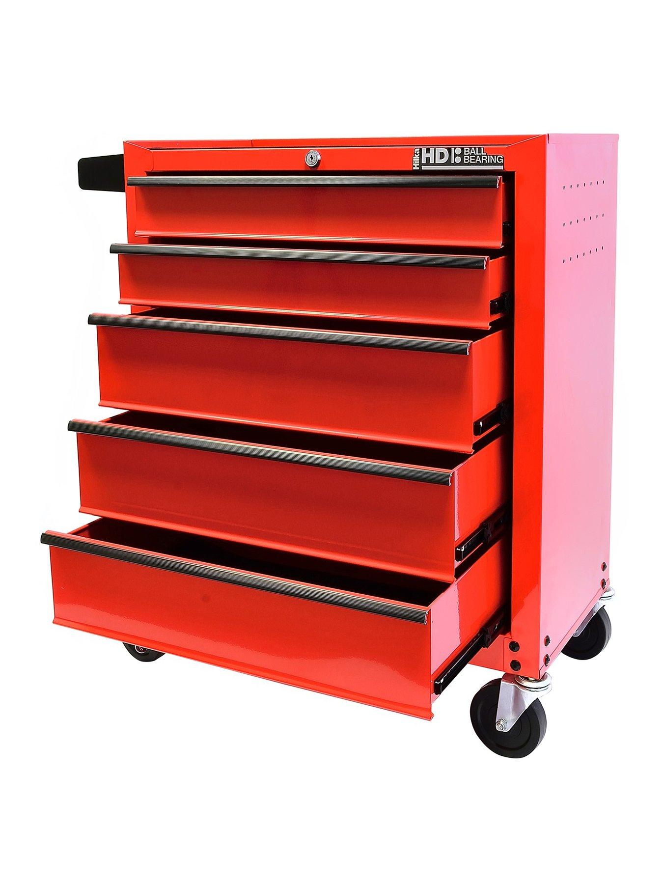 Image 1 of 2 of Hilka Heavy Duty 5 Drawer Trolley BBS