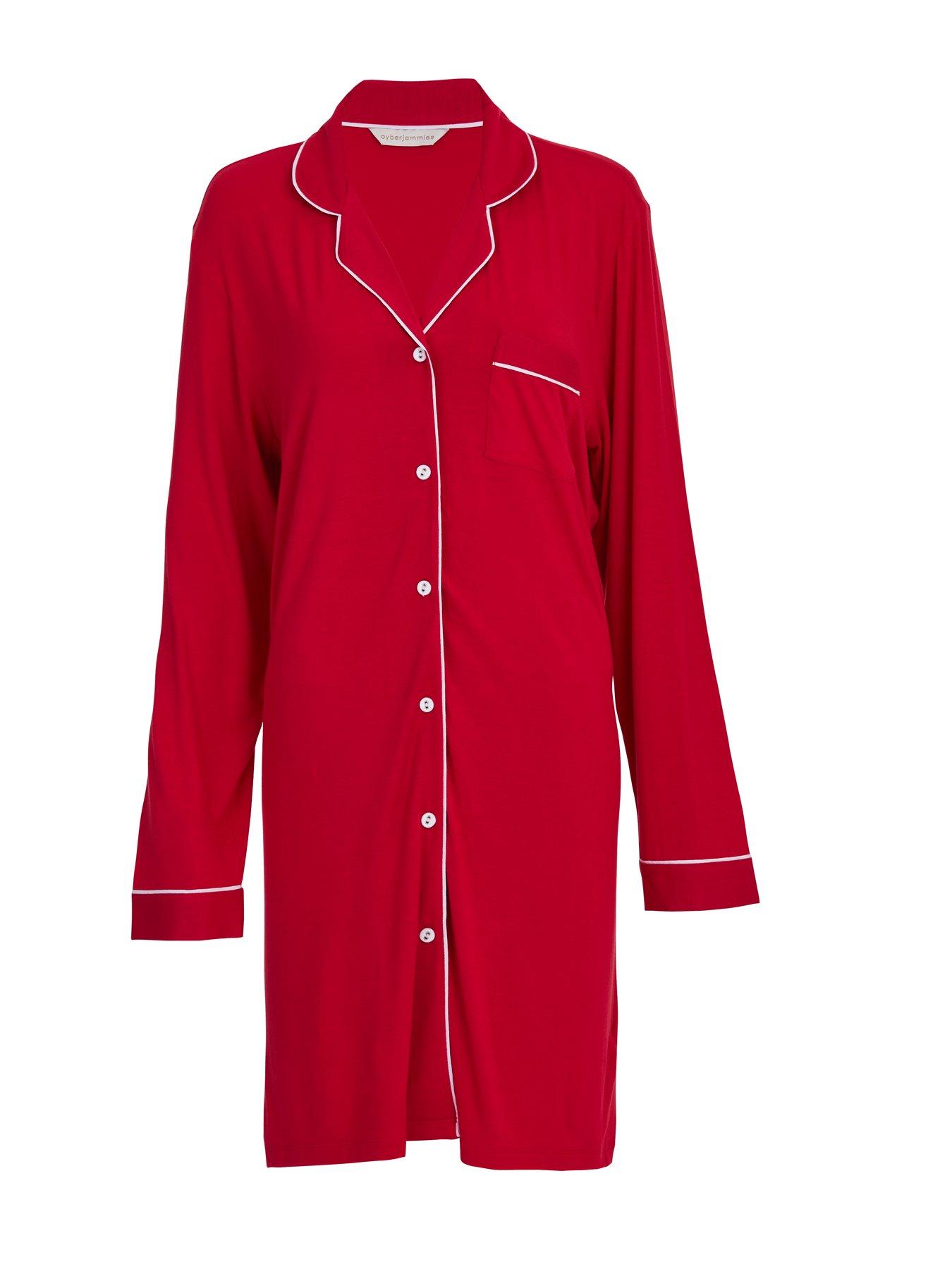 cyberjammies-cyberjammies-montana-red-revere-jersey-long-sleeve-nightshirt-redback